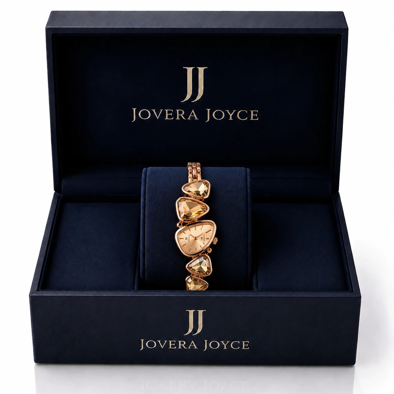 Jovera Joyce Aurelia Crystal Embrace Women’s Luxury Timepiece