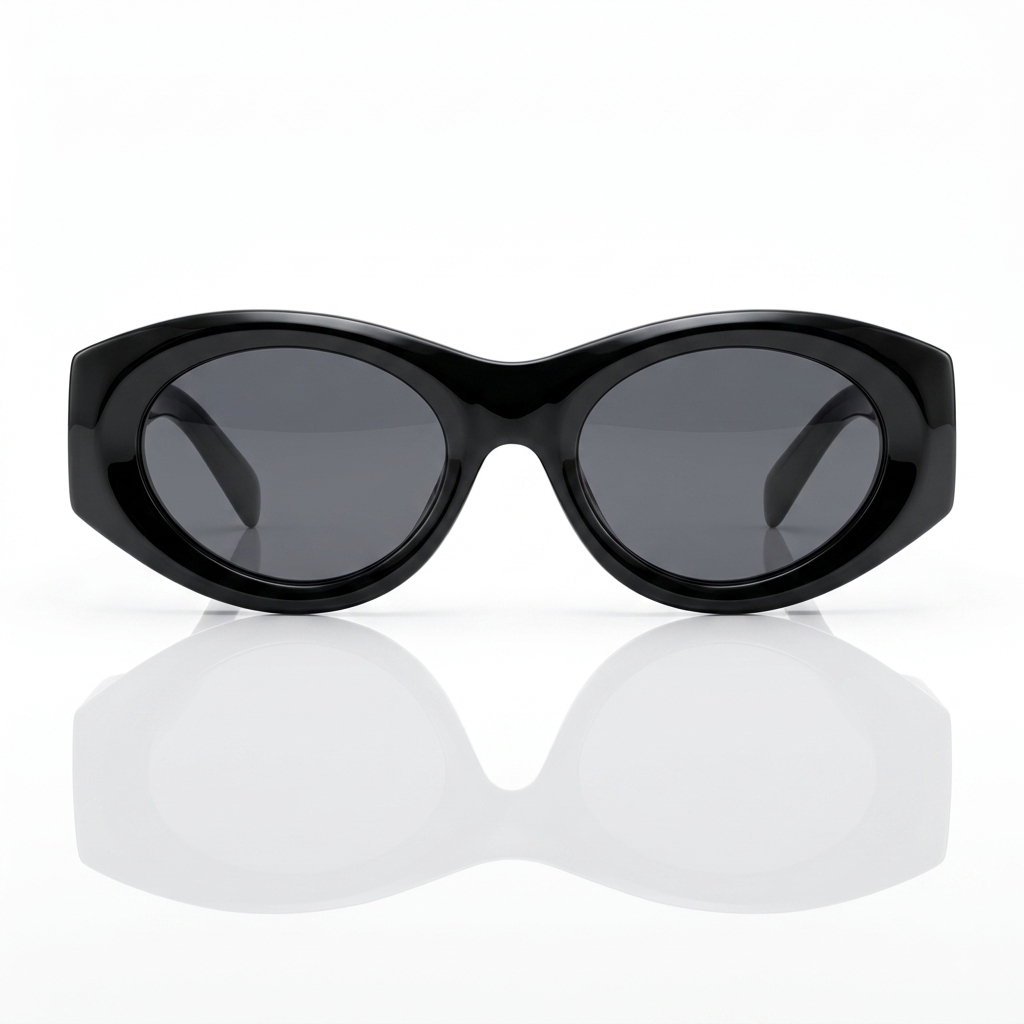 Prada Symbole Chunky Oval (PR 08YS) Luxury Sunglasses