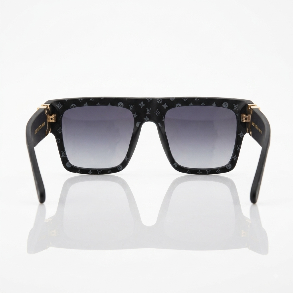 Louis Vuitton Monogram Eclipse Square LV Millionaires Luxury Sunglasses
