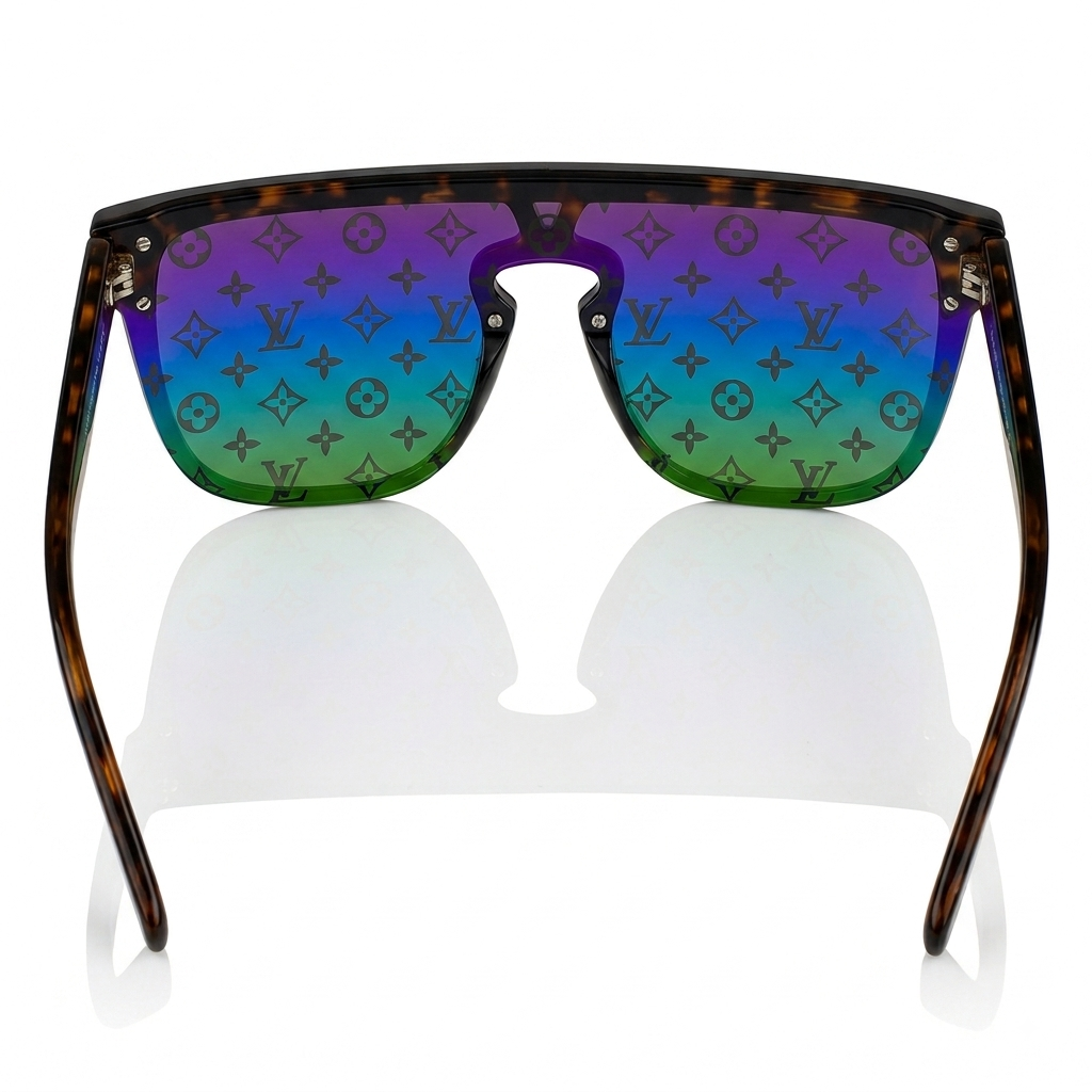 Louis Vuitton Monogram Mask Square Luxury Sunglasses
