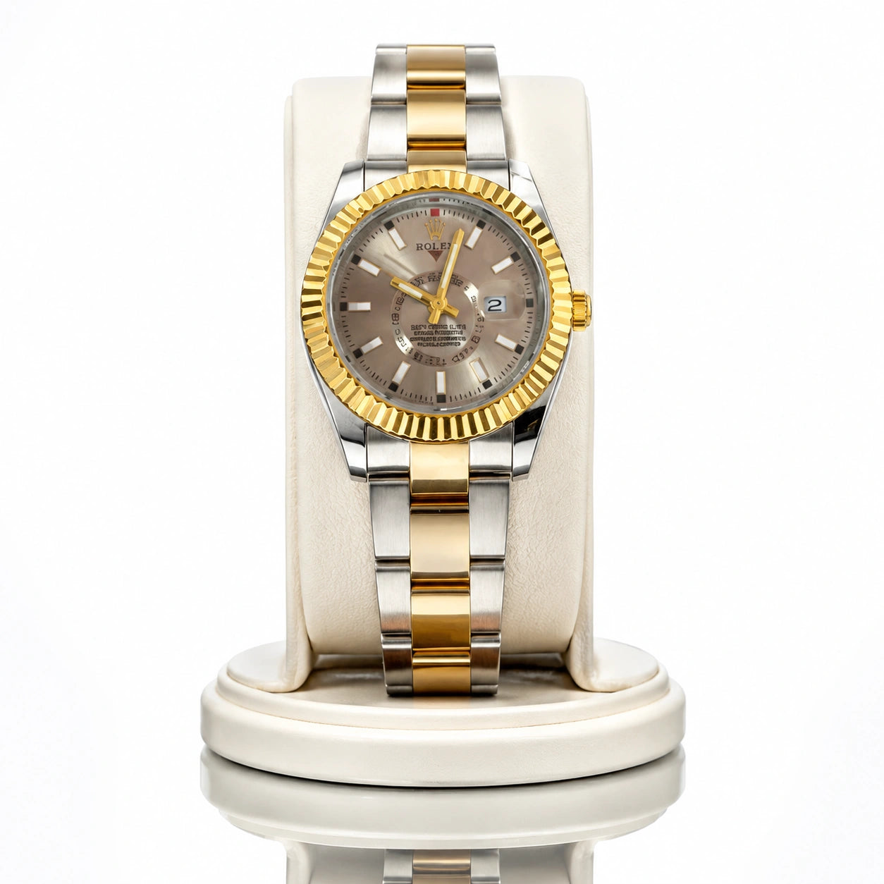 Jovera Joyce Royal Meridian Two-Tone Women’s Luxury Timepiece