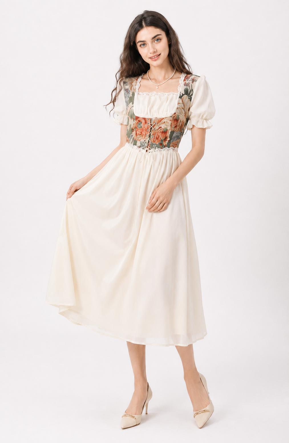Jovera Joyce Élodie Fleur Corset Princess Dress
