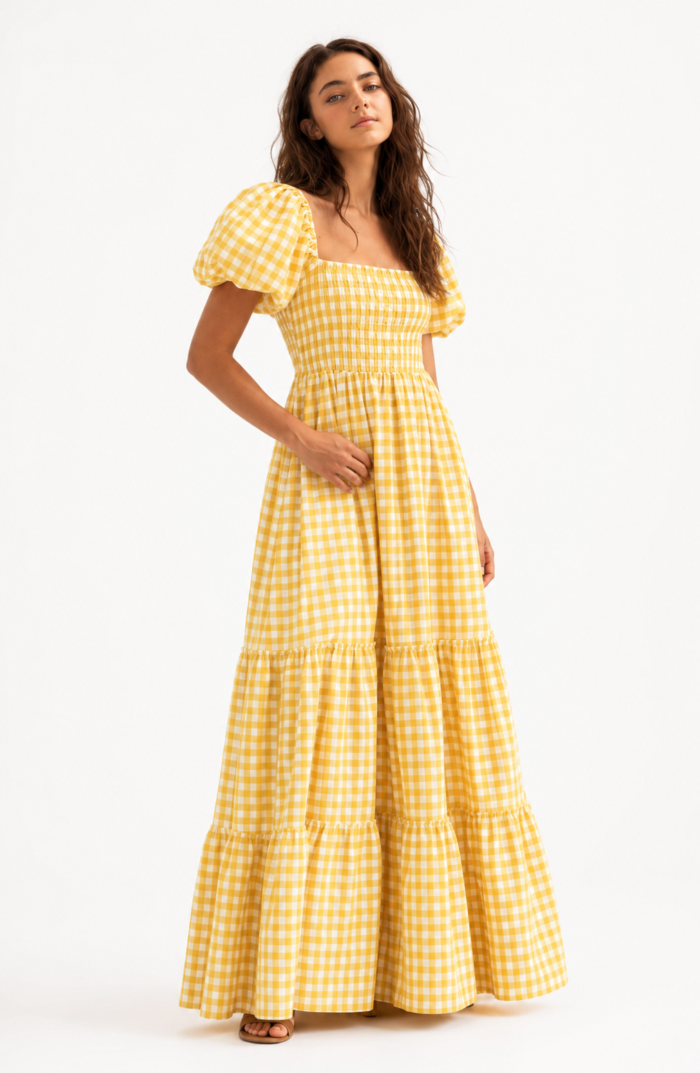 Jovera Joyce Amélie Gingham Élan Dress