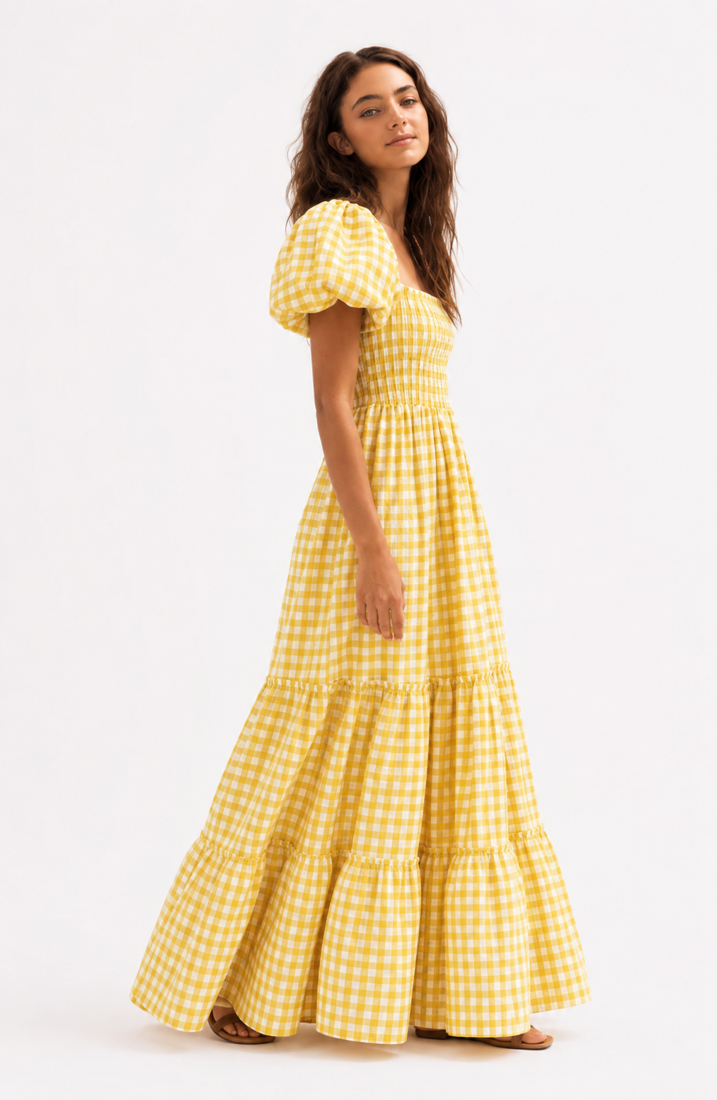 Jovera Joyce Amélie Gingham Élan Dress