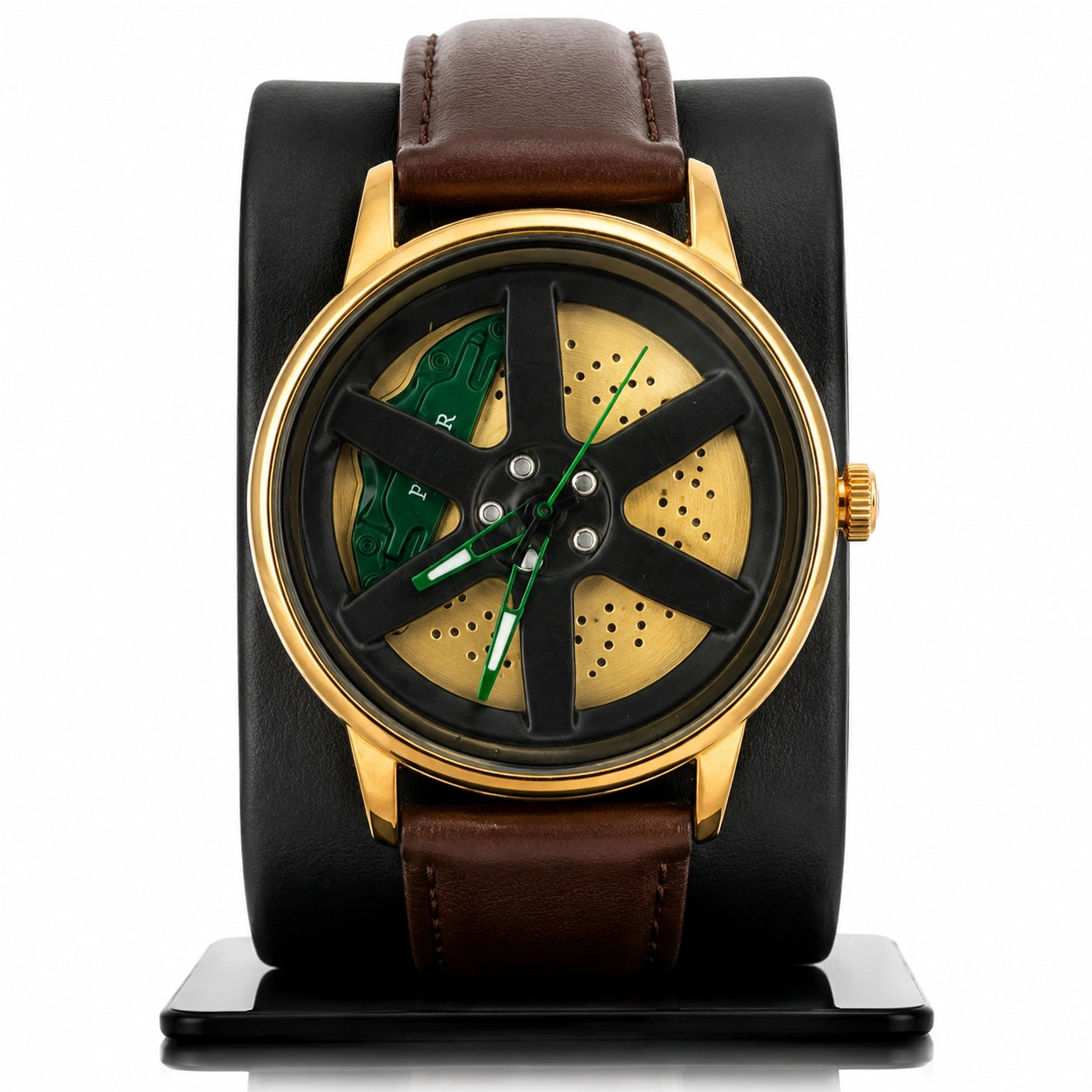 Jovera Joyce Élan Verde Skeleton Timepiece