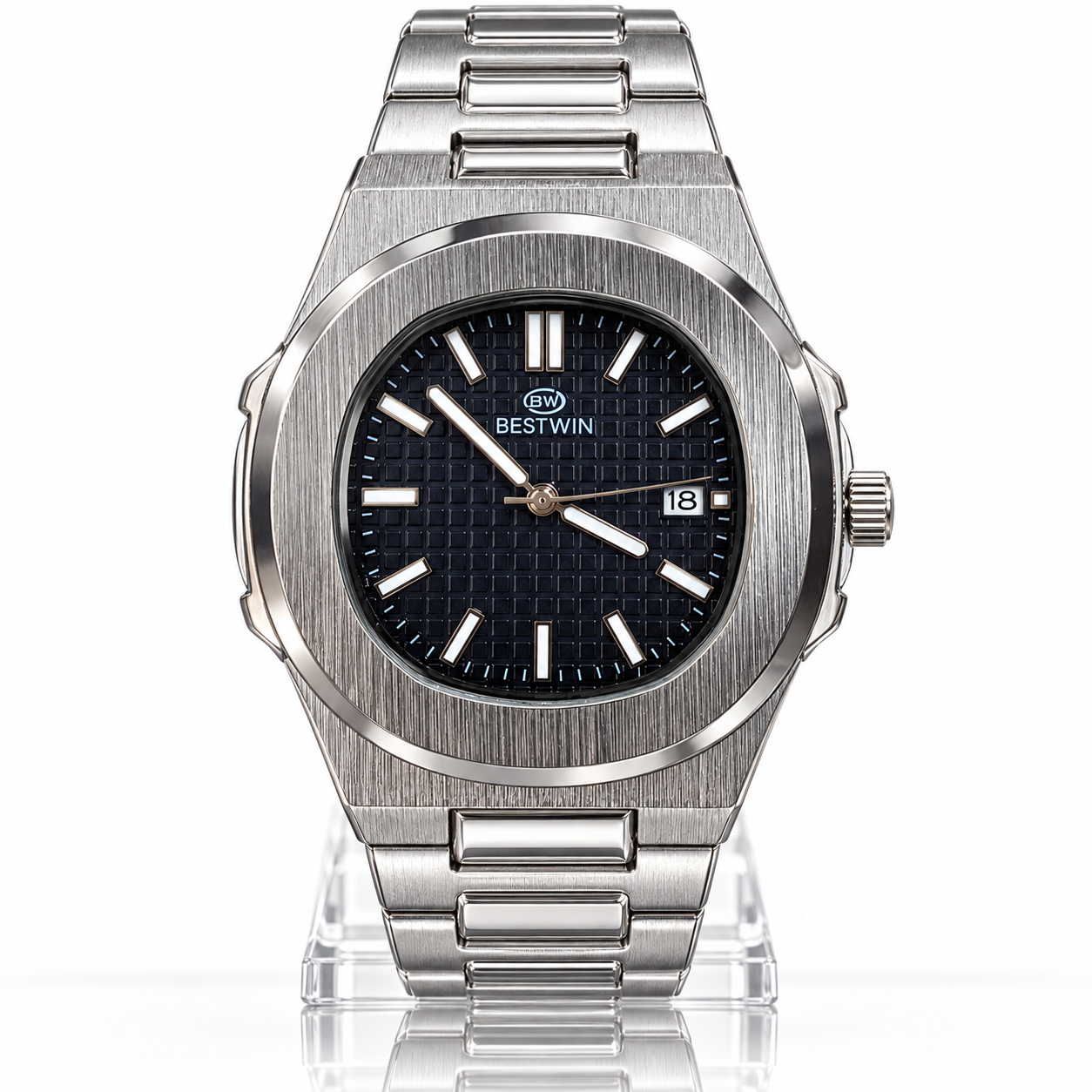 Jovera Joyce Élan Noir Architectural Timepiece