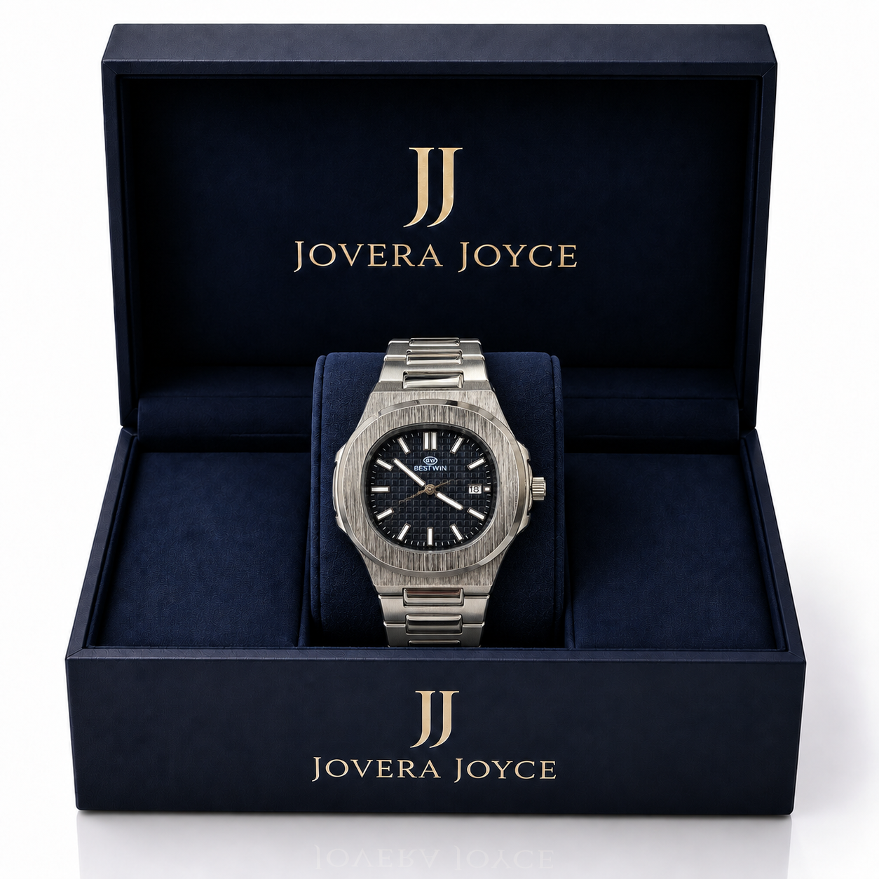 Jovera Joyce Élan Noir Architectural Timepiece