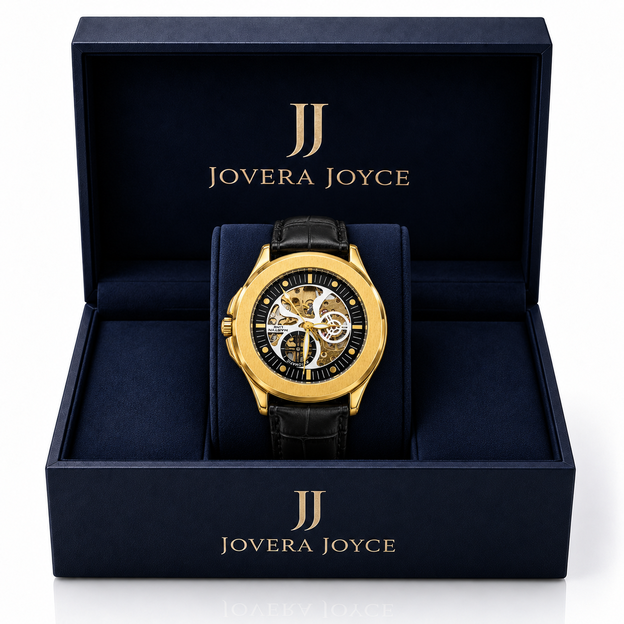 Jovera Joyce Aurelio Nocturne Skeleton Timepiece