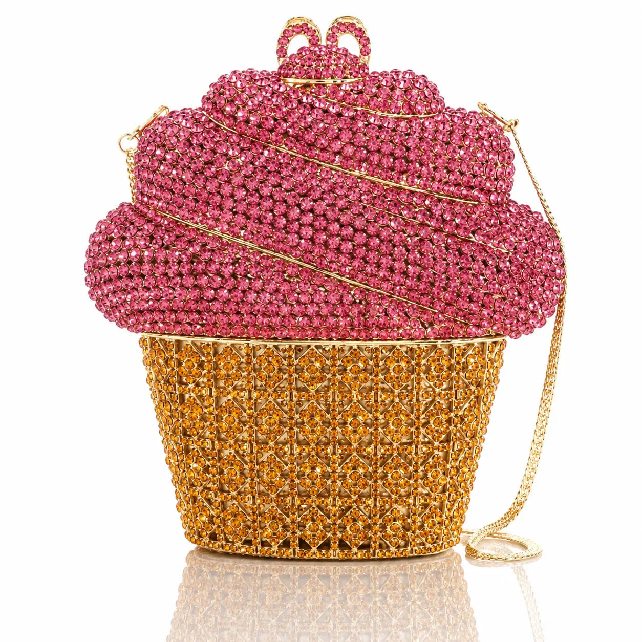 Crystal Ice Cream Cup Clutch Jovera Joyce