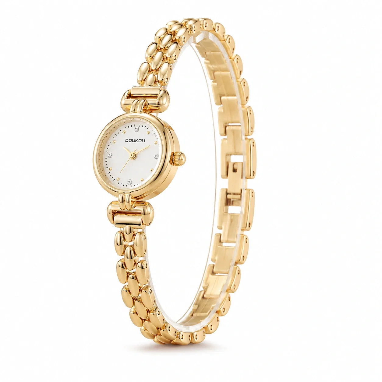Jovera Joyce Éclat de Lumière Sculpted Bracelet Watch