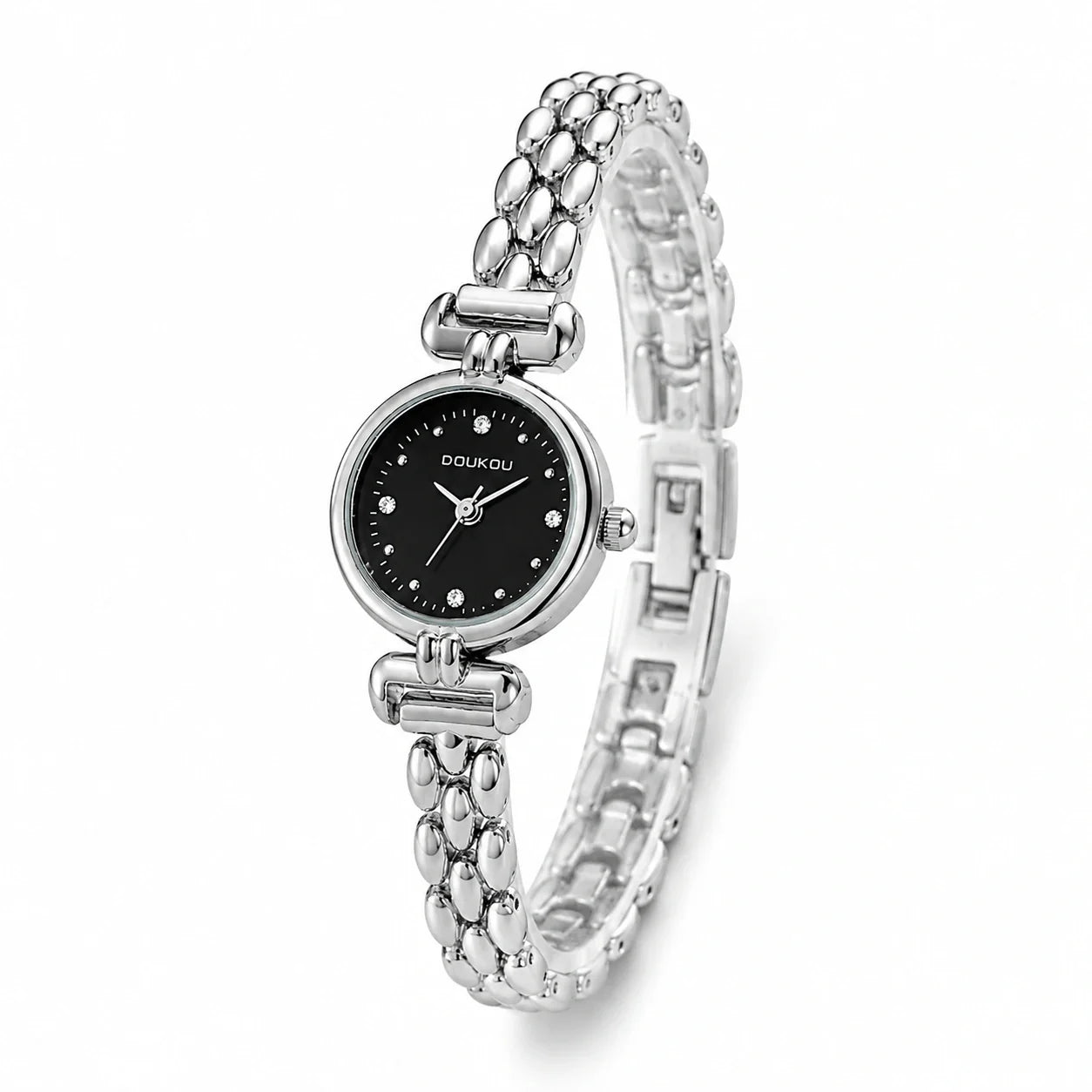 Jovera Joyce Éclat de Lumière Sculpted Bracelet Watch