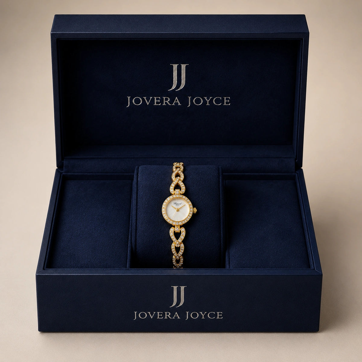 Jovera Joyce Aurelia Élan Women’s Diamond-Inspired Luxury Timepiece