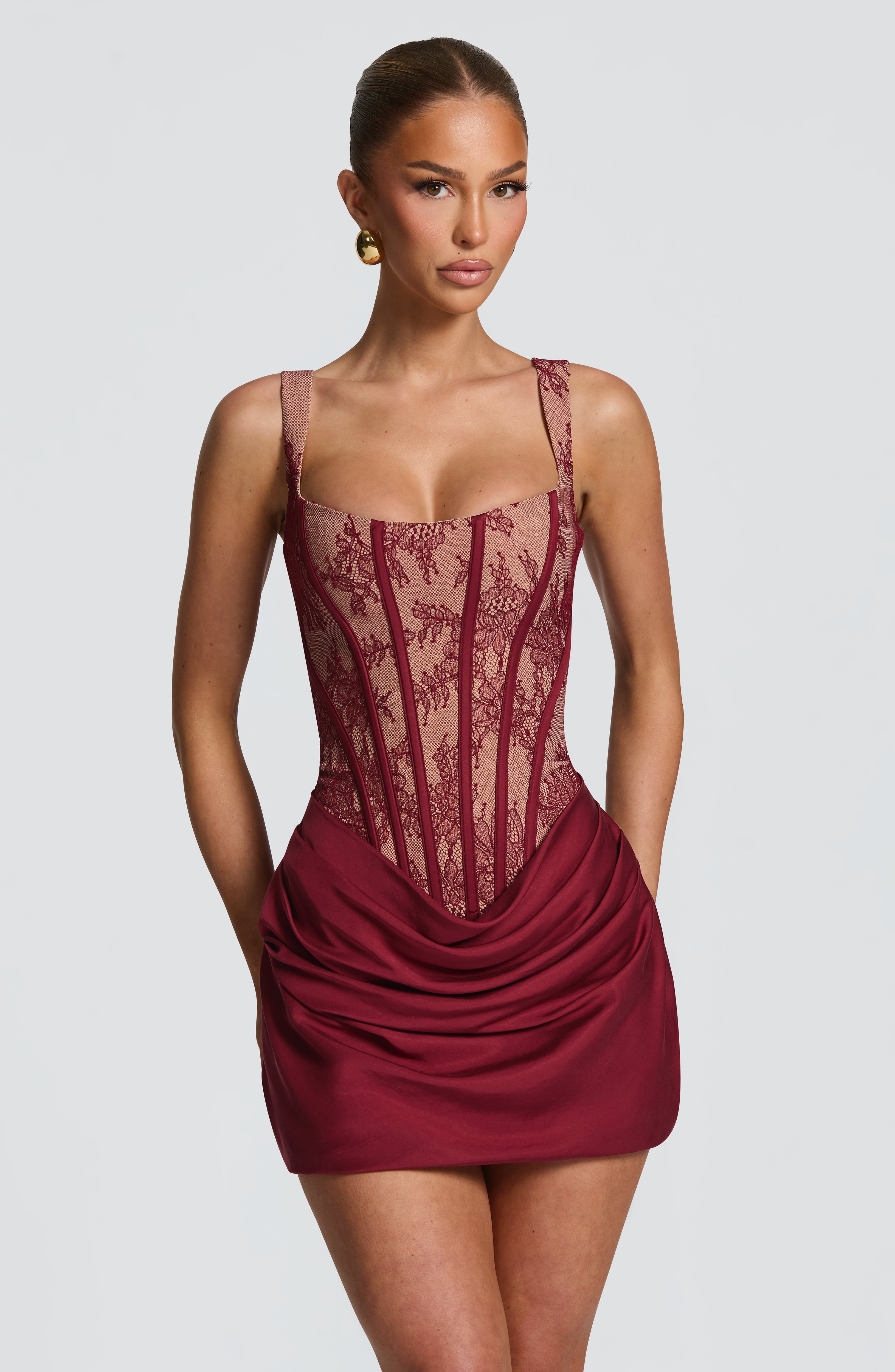 Sexy Backless Short Sheath Dress Womens Waist-Cinching Strap Dress With Ties Jovera Joyce