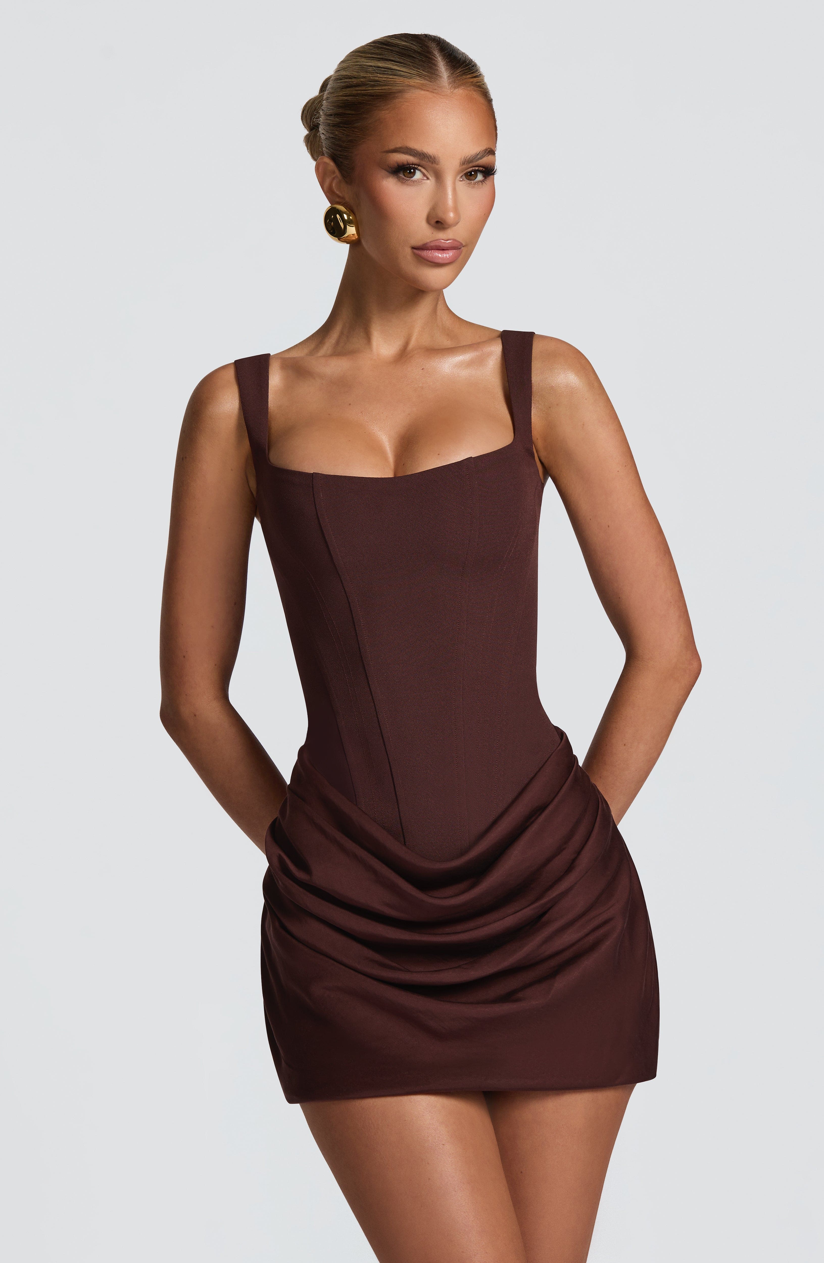 Graceful Tube Top Shoulder Strap Short Strap Hot Girl Dress Jovera Joyce
