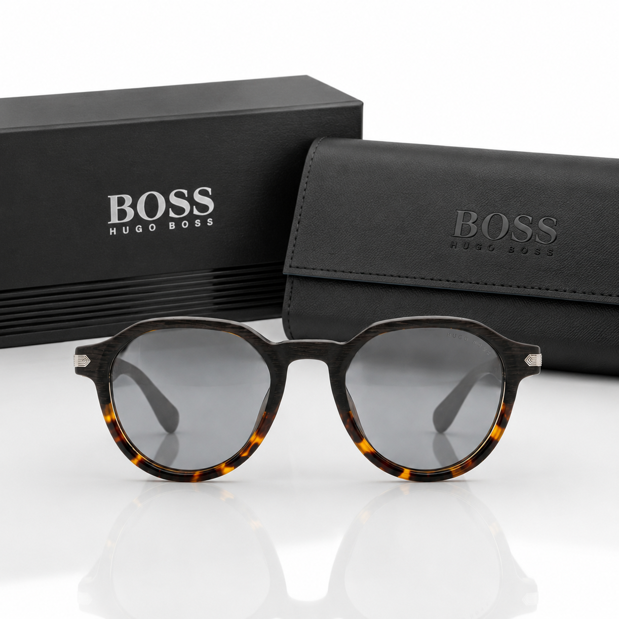 BOSS Round (BOSS 1584/S) Luxury Sunglasses