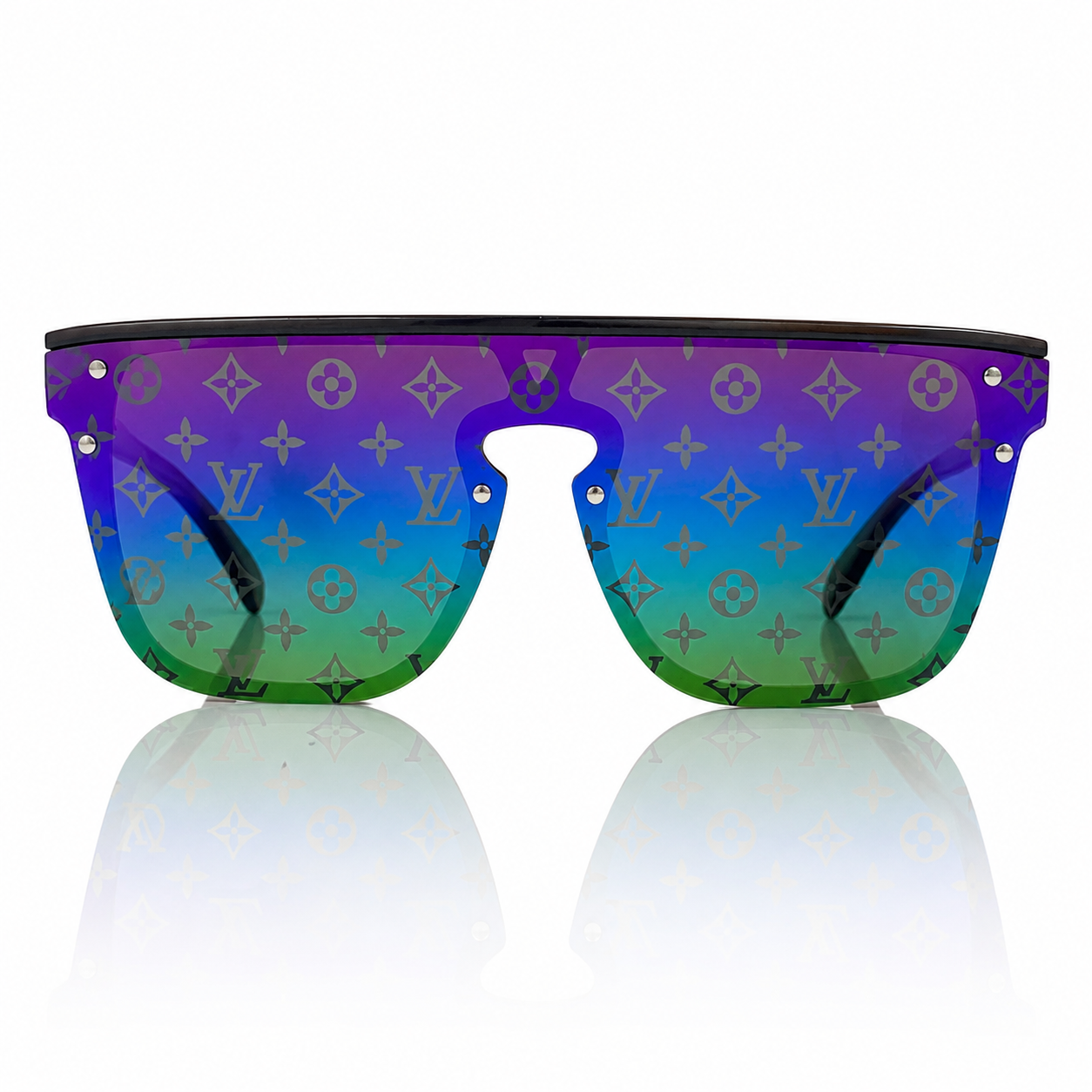 Louis Vuitton Monogram Mask Square Luxury Sunglasses