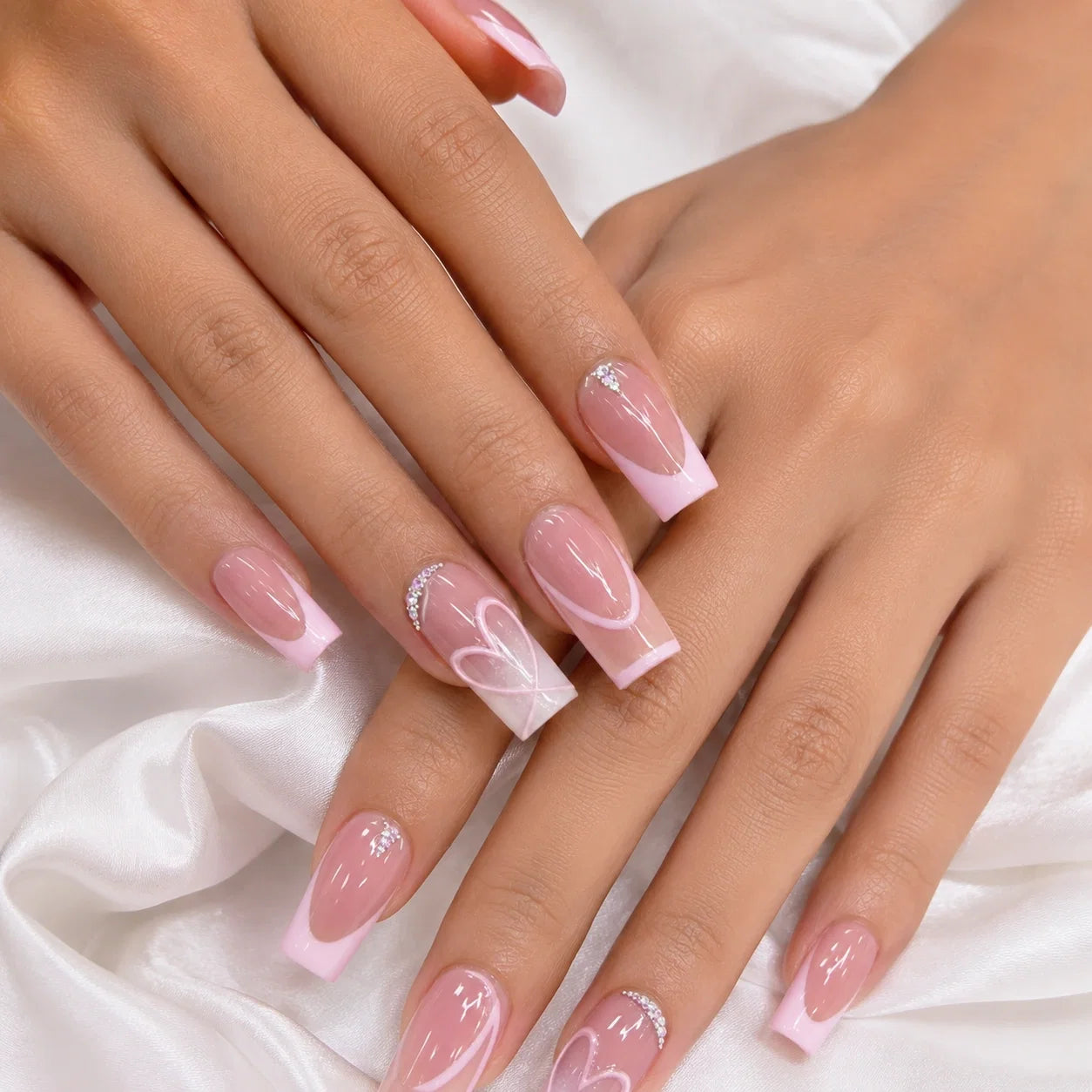 Jovera Joyce Blush Amour French Nail Couture Set