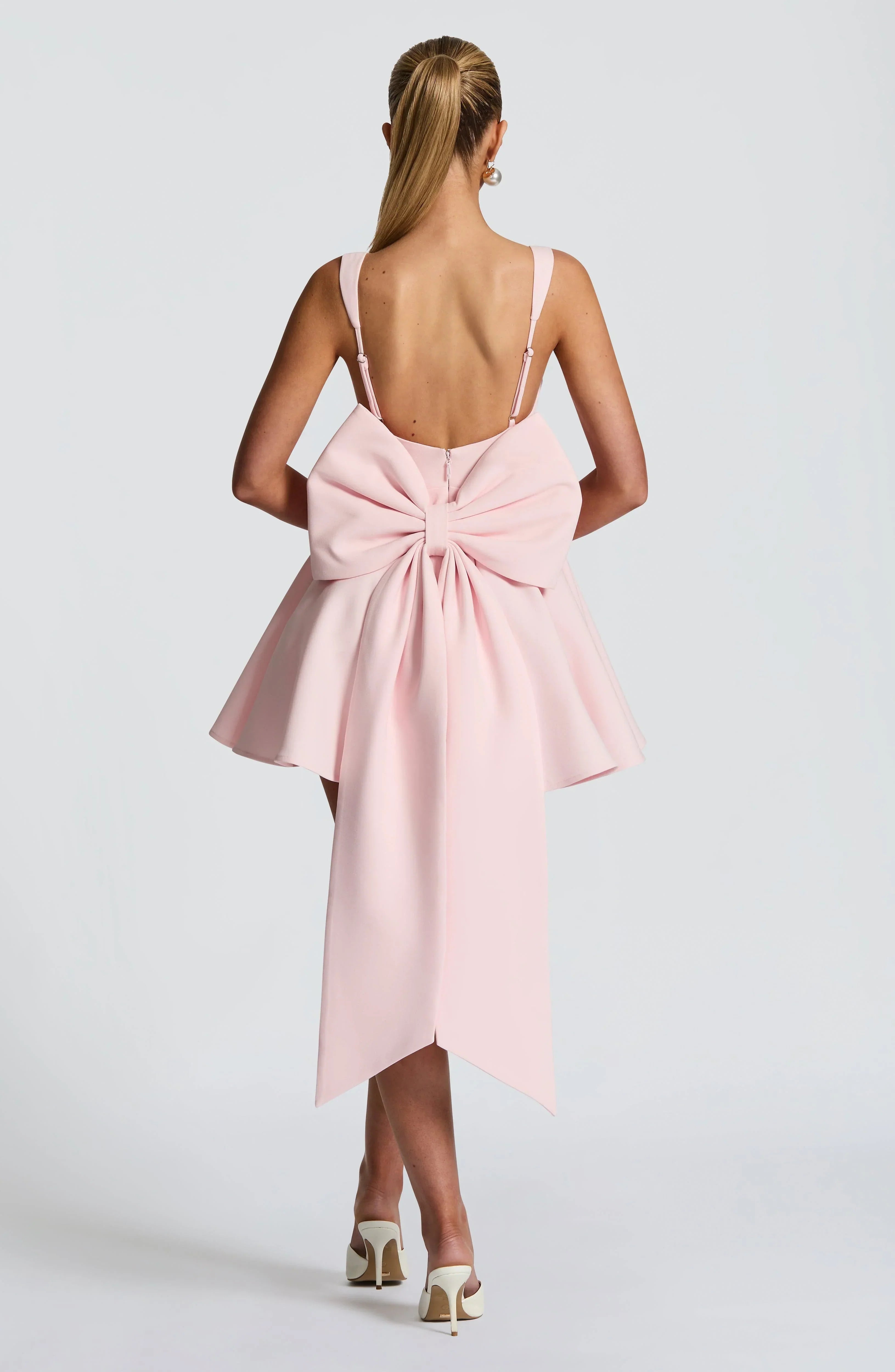 Solid Color Square Collar Sling Dress Women Jovera Joyce