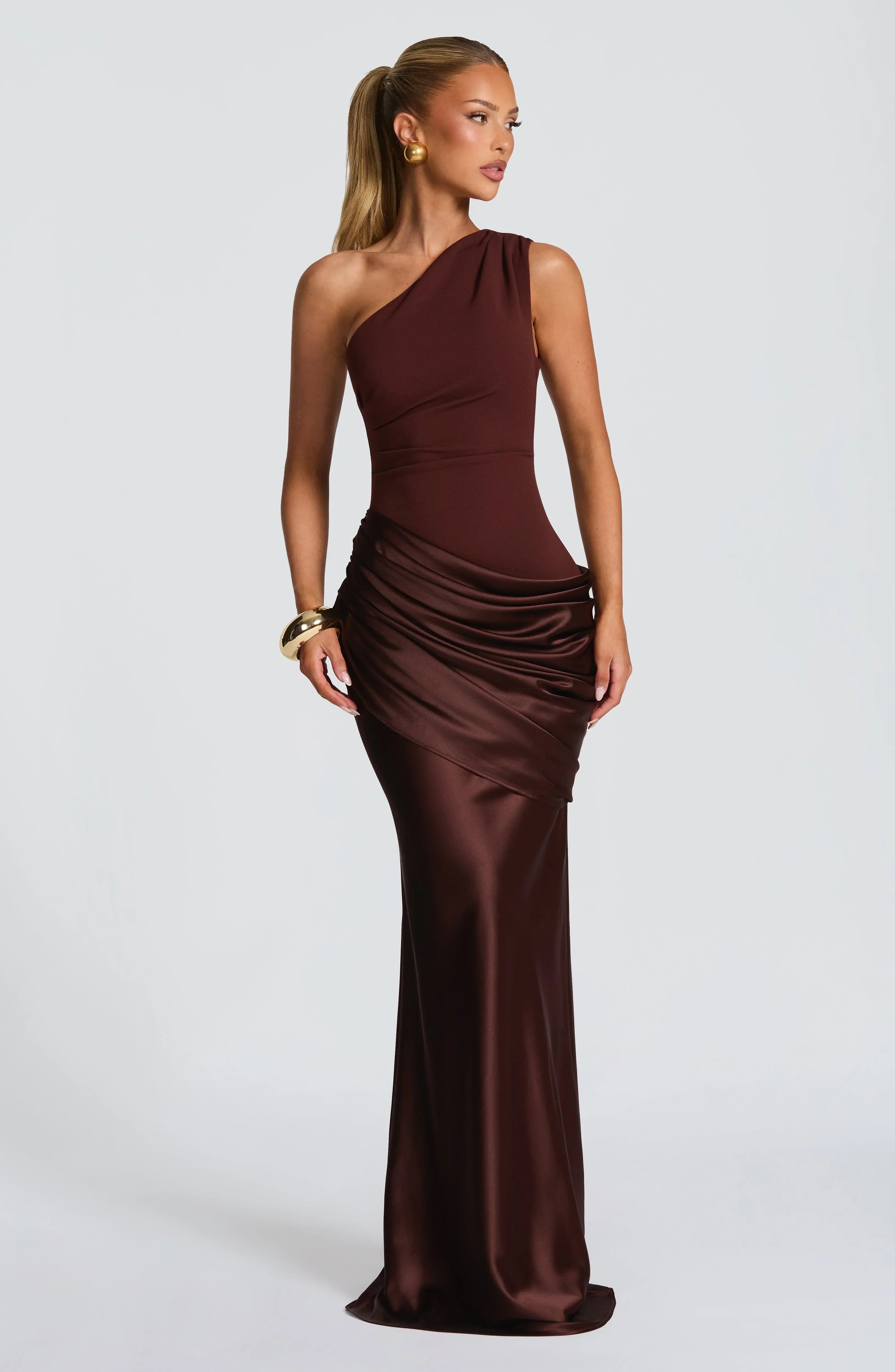 Elegant Womens Long One-Shoulder Dress Jovera Joyce