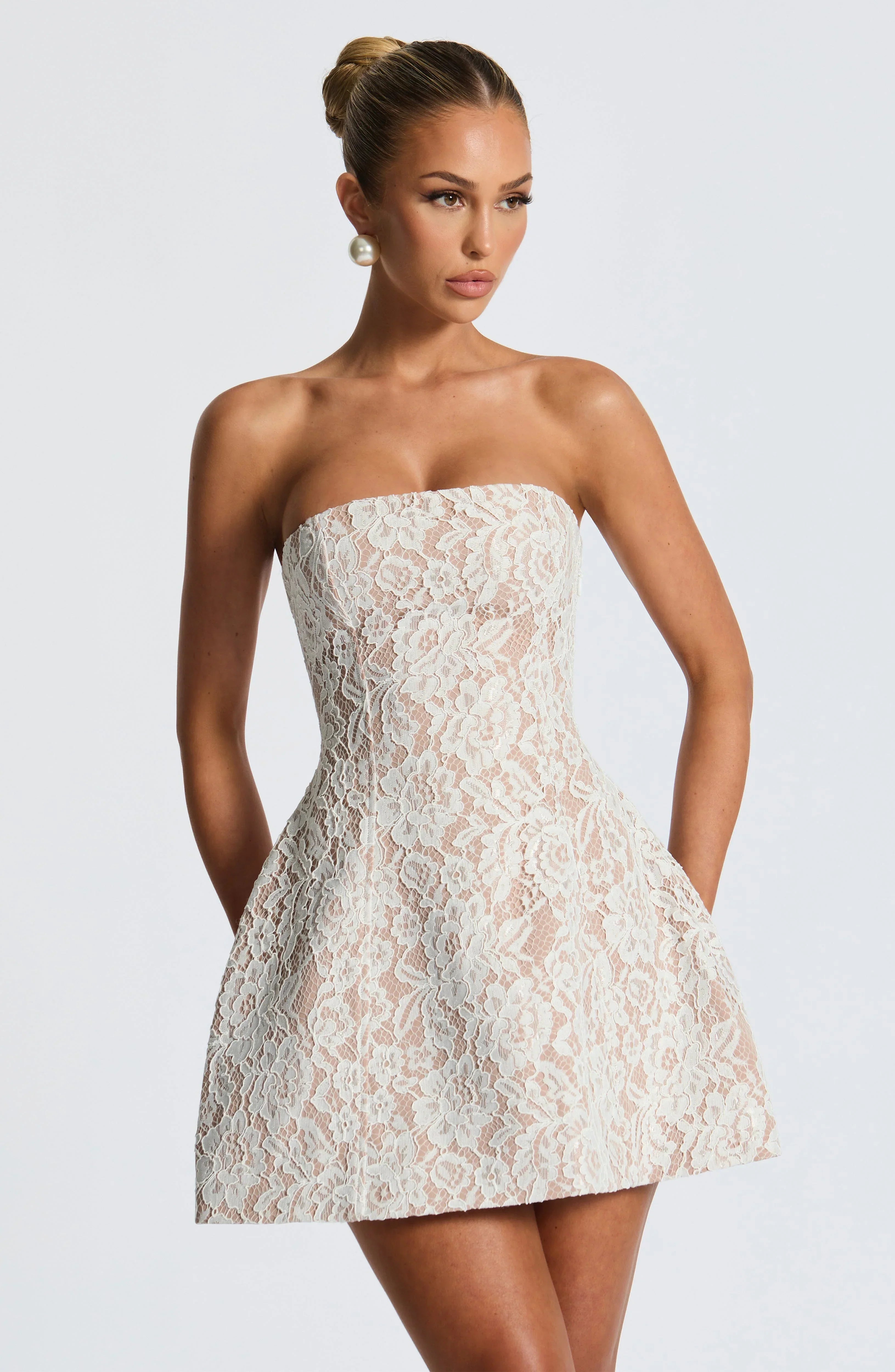 Summer New Lace Tube Dress Women Jovera Joyce