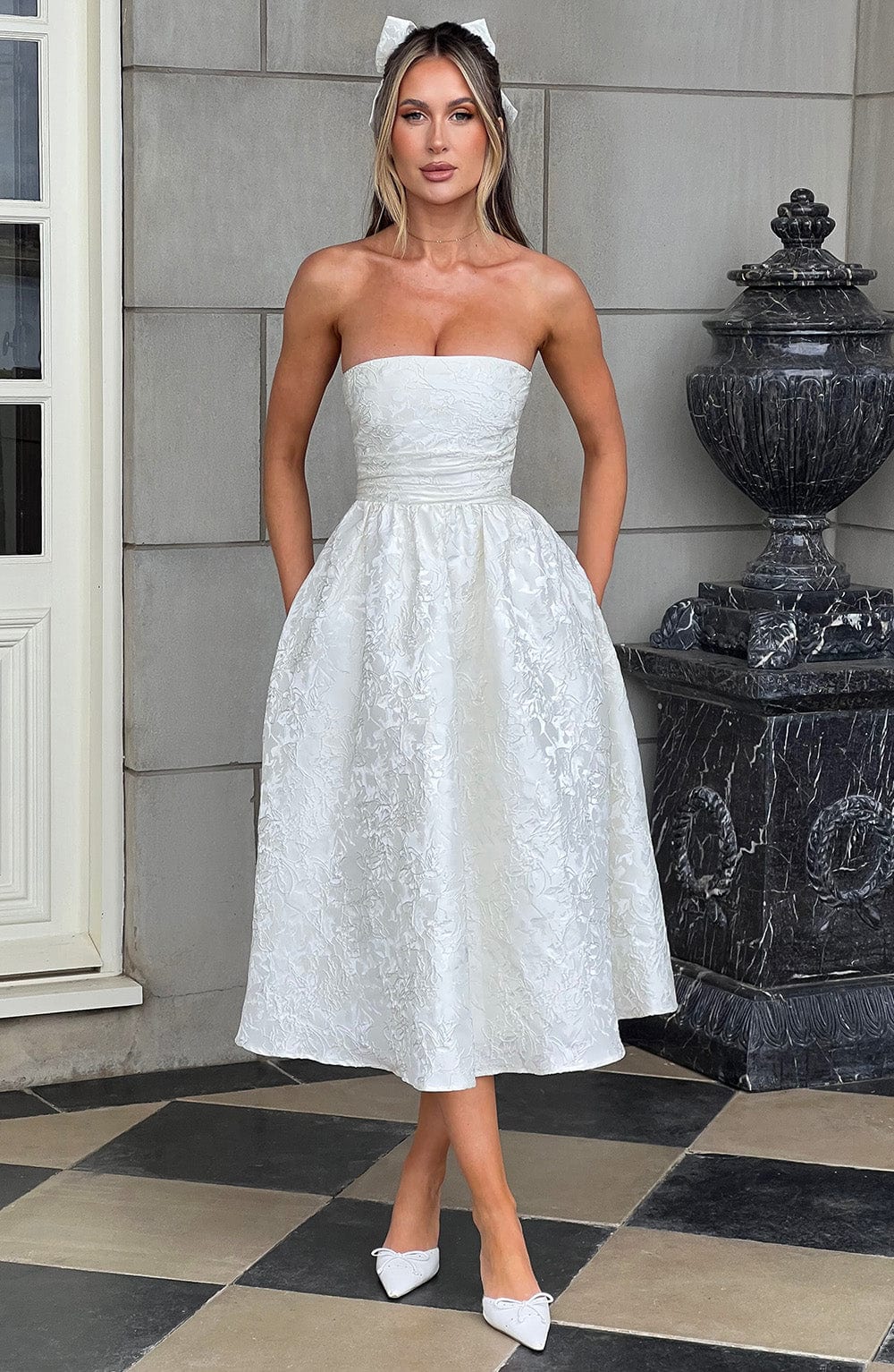 Rosalie Élan Midi Dress - Jovera Joyce