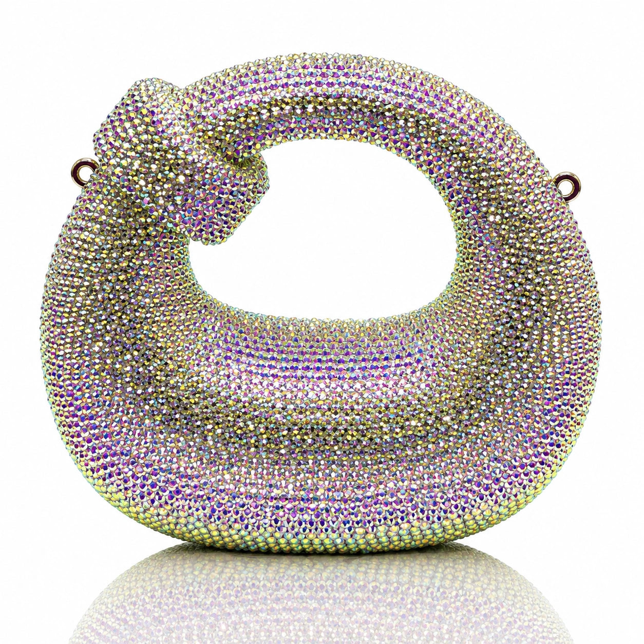 Jovera Joyce Aurora Prismée Crystal Sculptural Handbag