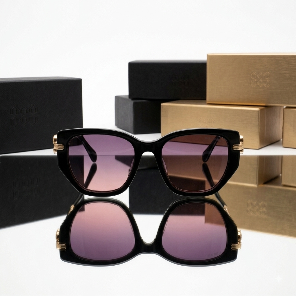 Miu Miu Chic Cat-Eye (MU 05WS) Luxury Sunglasses