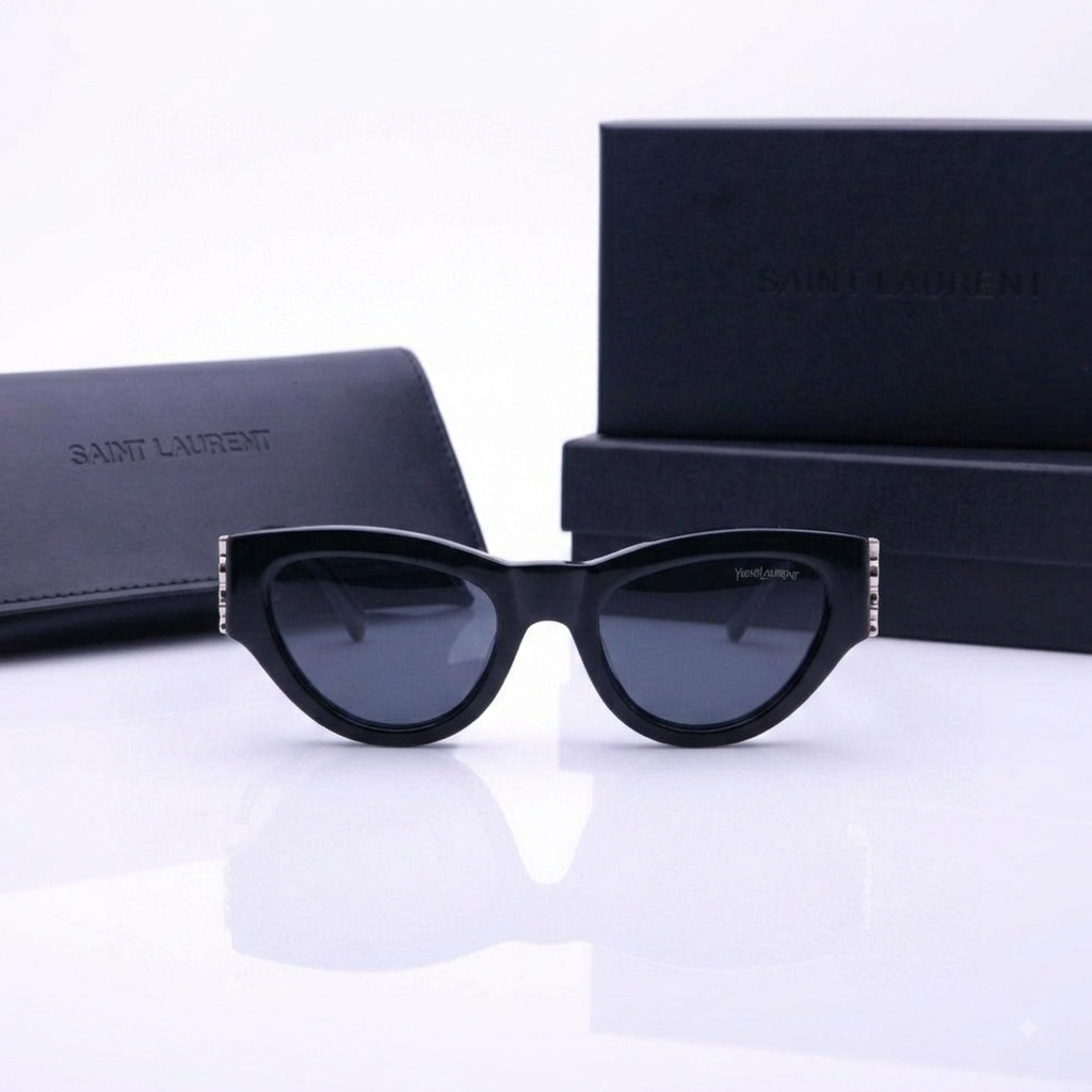 Saint Laurent Mica SL 276 Luxury Cat-Eye Sunglasses