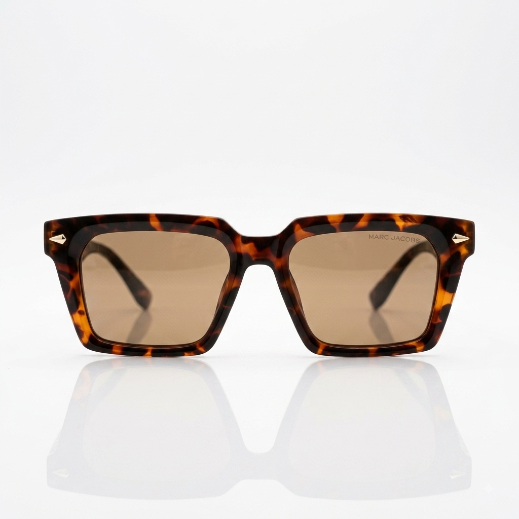 Marc Jacobs Bold Square Brown Lenses (MJ 1000/S) Luxury Sunglasses