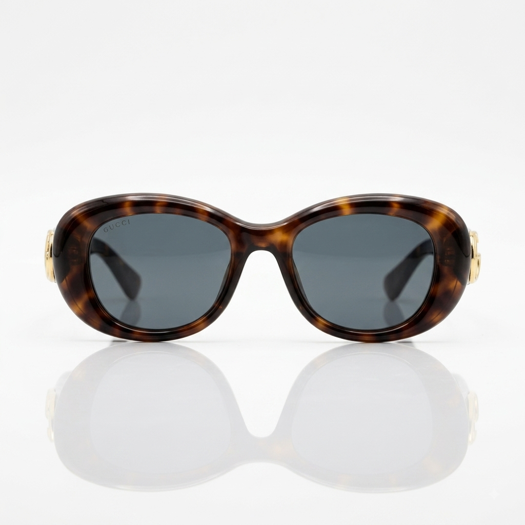 Gucci Oval (GG 0984S) Luxury Sunglasses