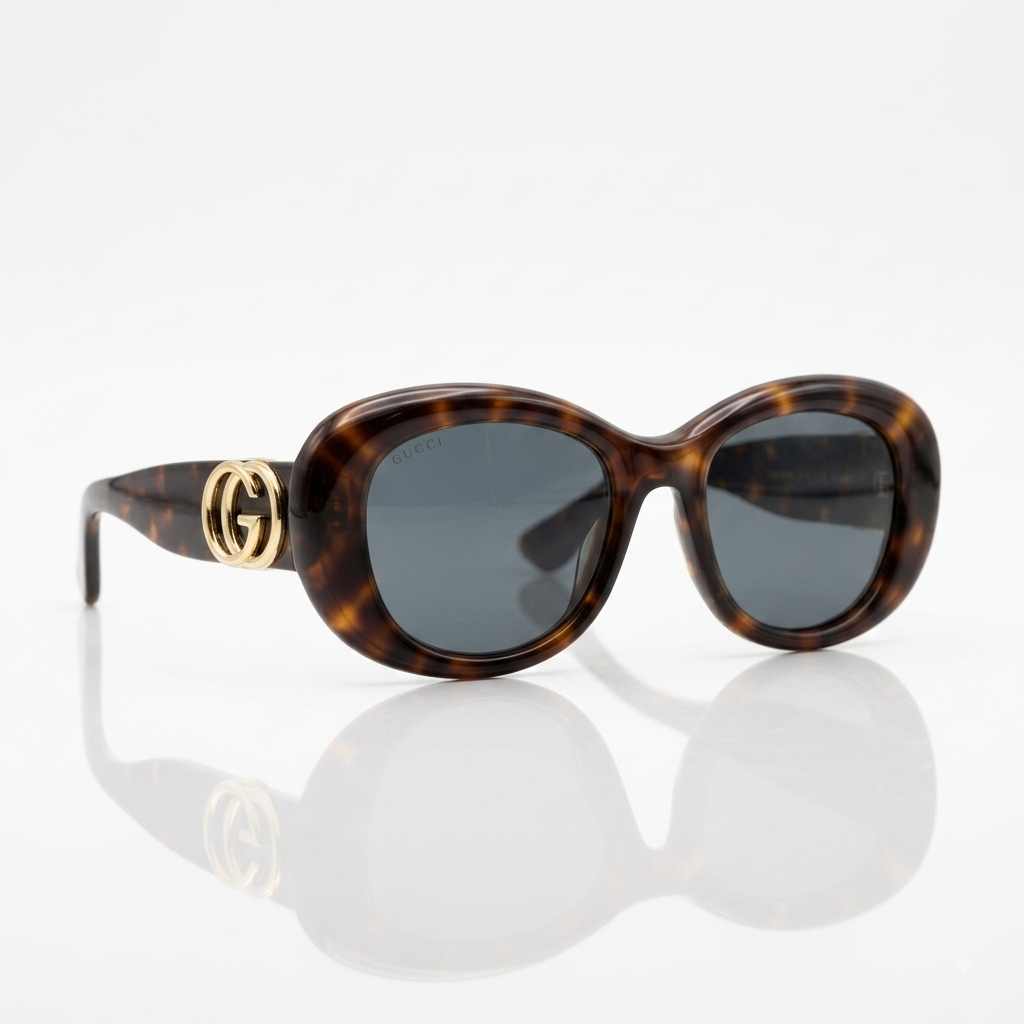 Gucci Oval (GG 0984S) Luxury Sunglasses