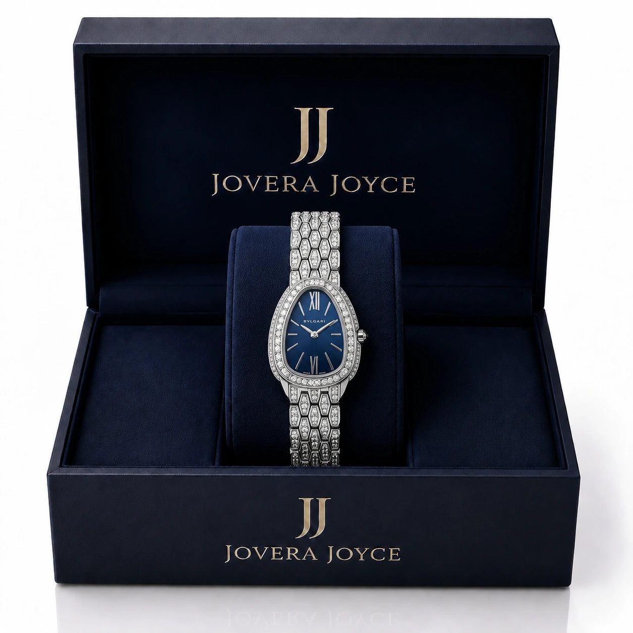 Jovera Joyce Azure Royale Crystal Heritage Women’s Timepiece