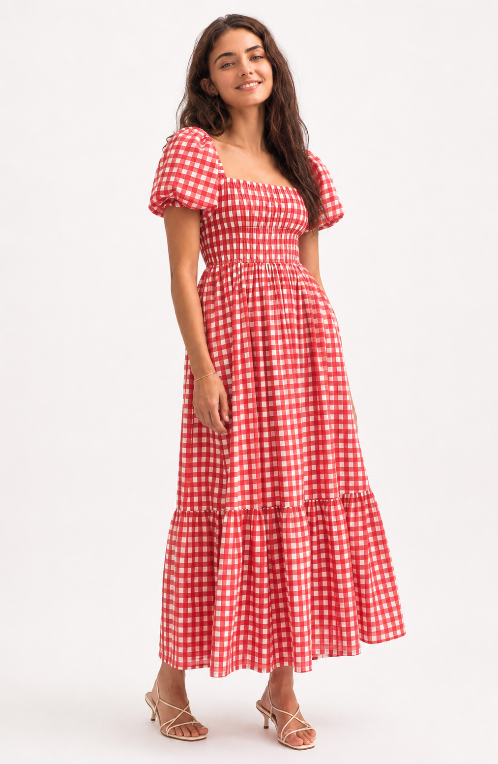 Jovera Joyce Amélie Gingham Élan Dress
