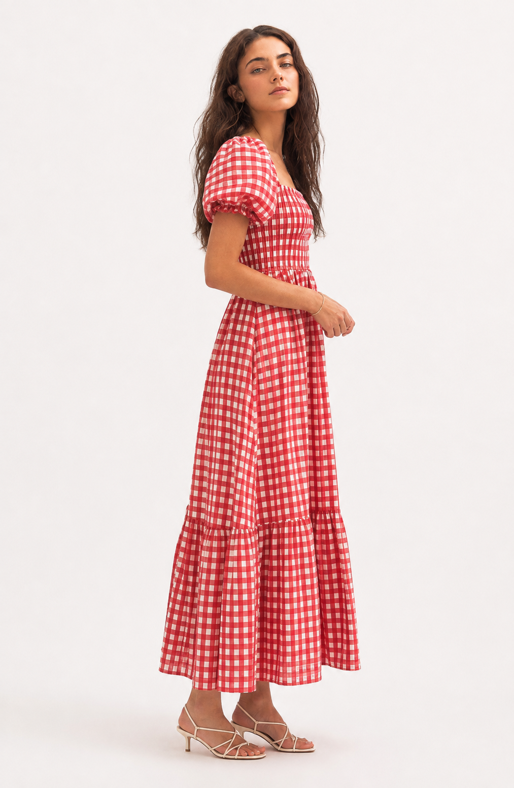Jovera Joyce Amélie Gingham Élan Dress
