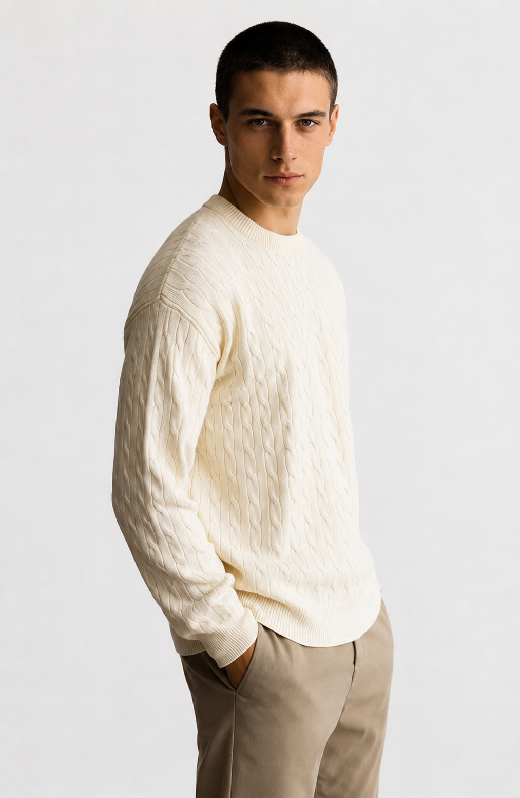 Torino Cable-Knit Sweater Jovera Joyce