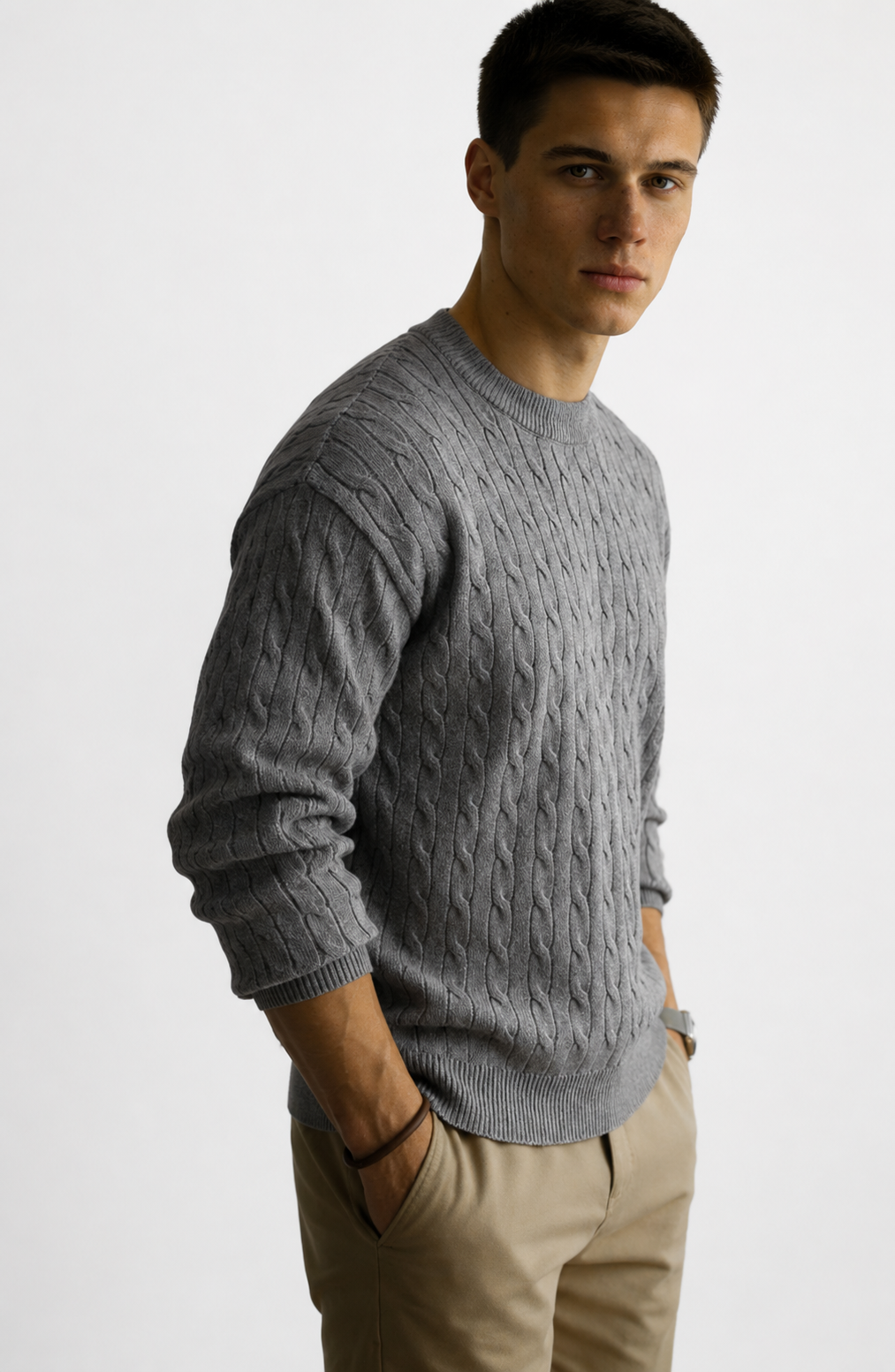 Torino Cable-Knit Sweater Jovera Joyce