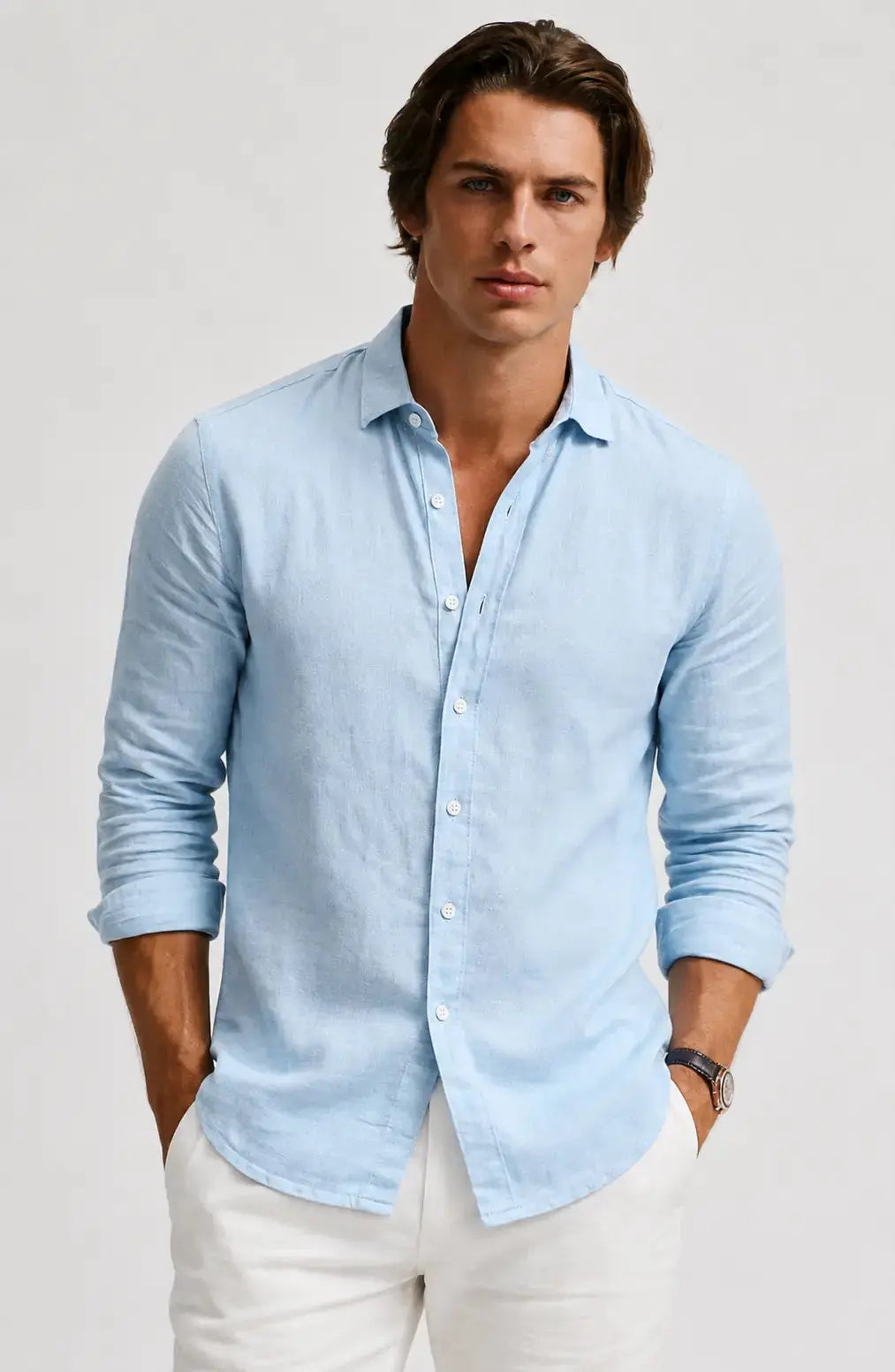 Jovera Joyce Bellavere Refined Button-Front Shirt Jovera Joyce
