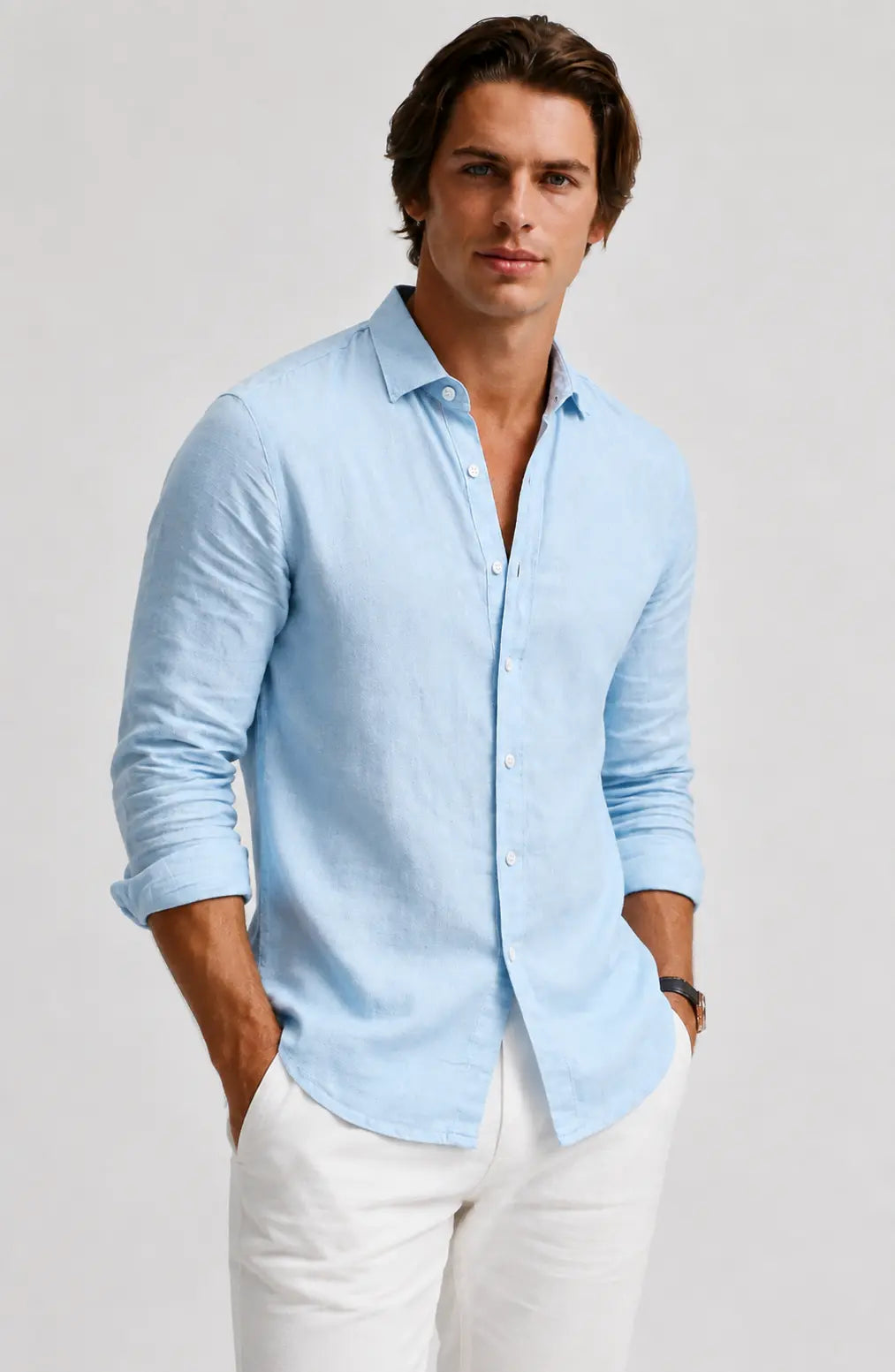 Jovera Joyce Bellavere Refined Button-Front Shirt Jovera Joyce