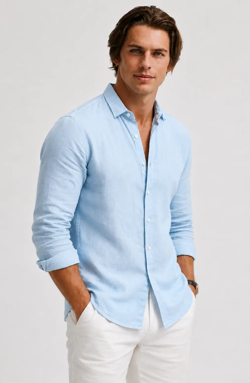 Jovera Joyce Bellavere Refined Button-Front Shirt Jovera Joyce