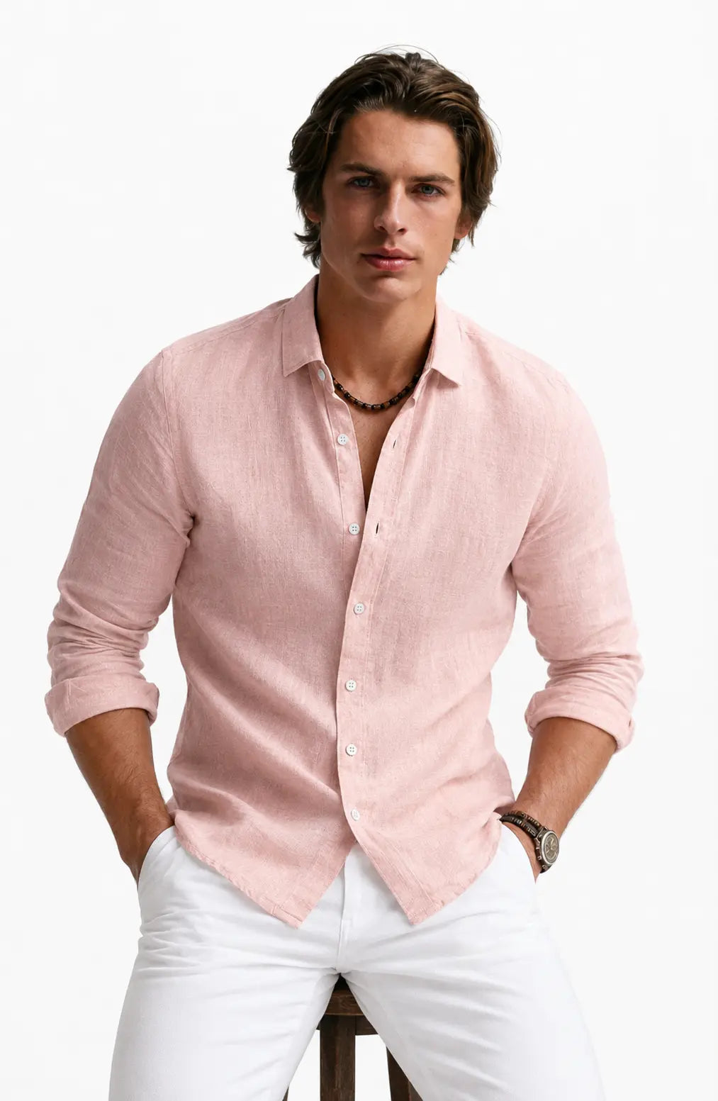 Jovera Joyce Bellavere Refined Button-Front Shirt Jovera Joyce