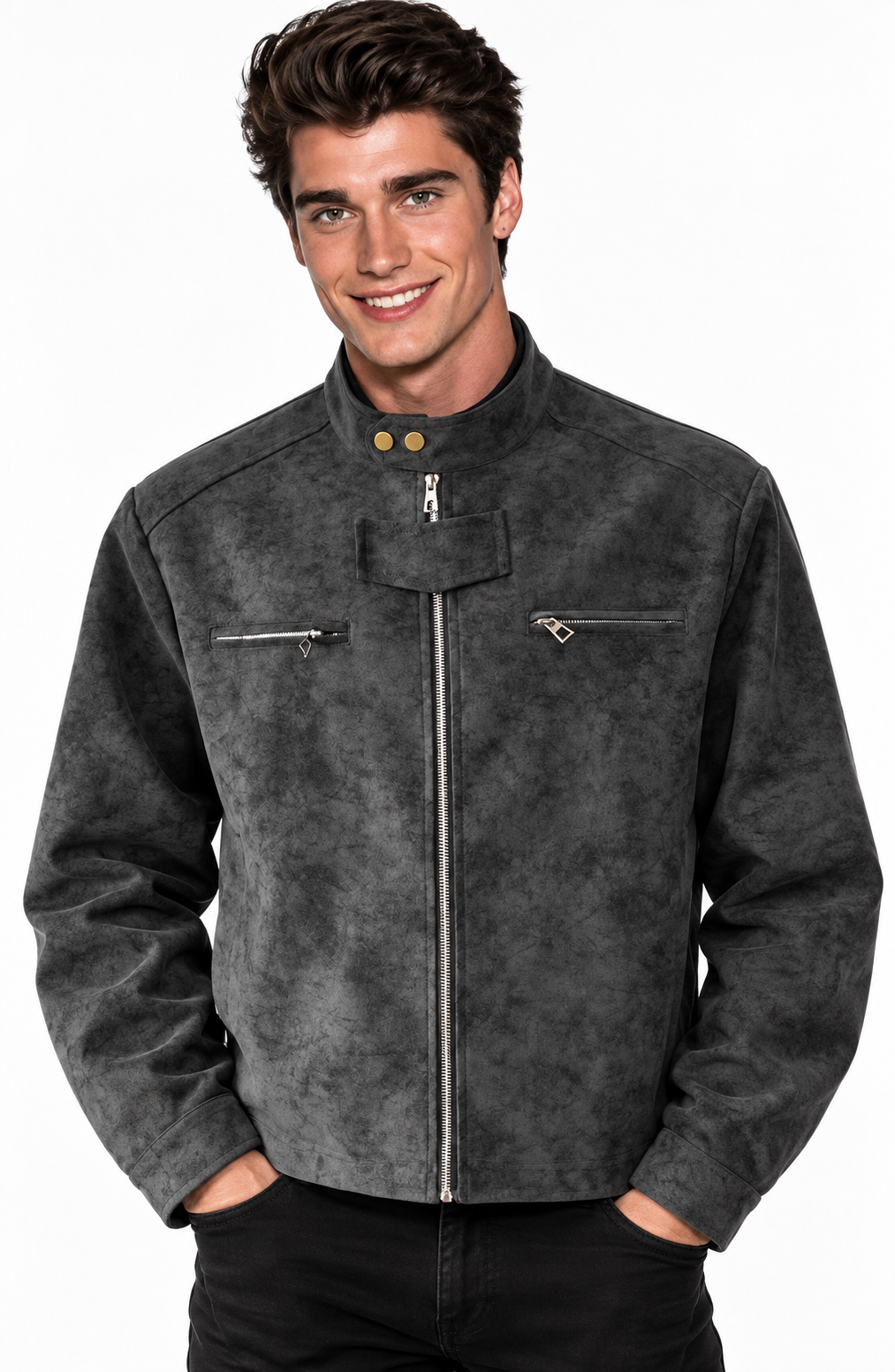 Jovera Joyce Modern Atelier Synthetic Leather Casual Jacket