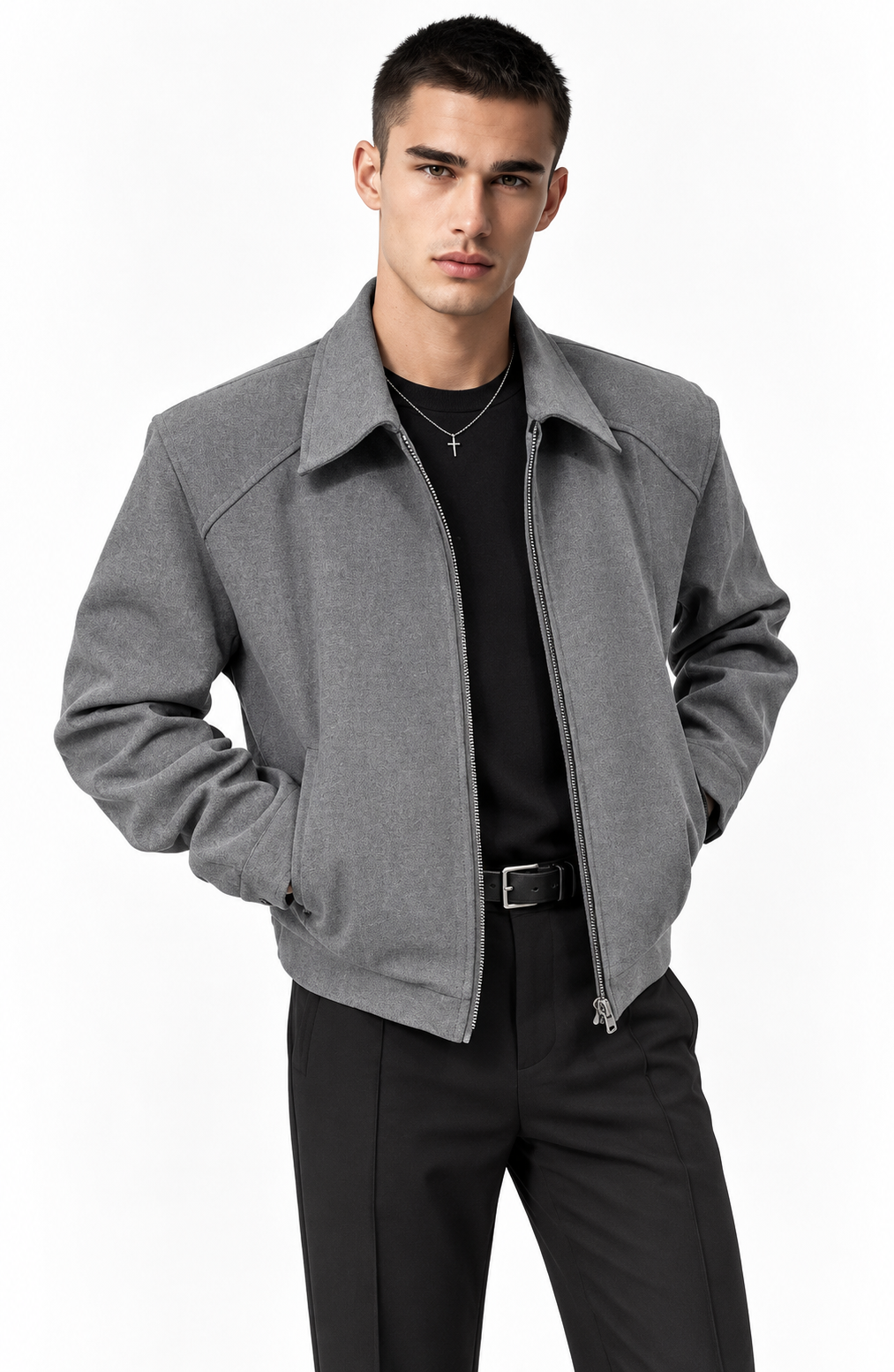 Jovera Joyce Urban Essential Relaxed Casual Jacket