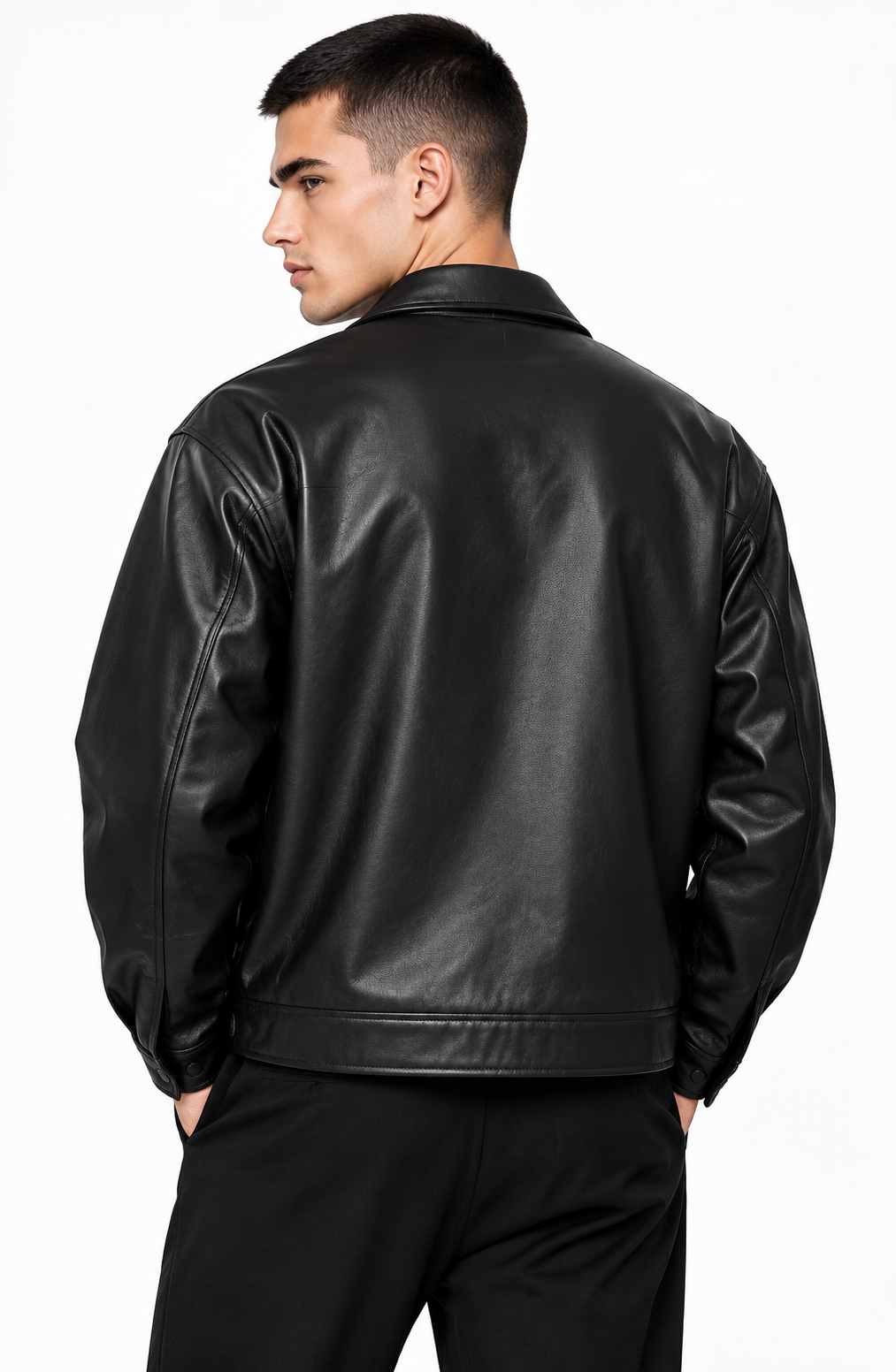 Jovera Joyce Noir Essential Relaxed Fit Casual Jacket
