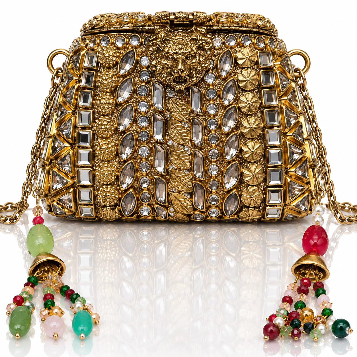 Jovera Joyce Imperial Aurelia Handcrafted Royale Embellished Evening Clutch
