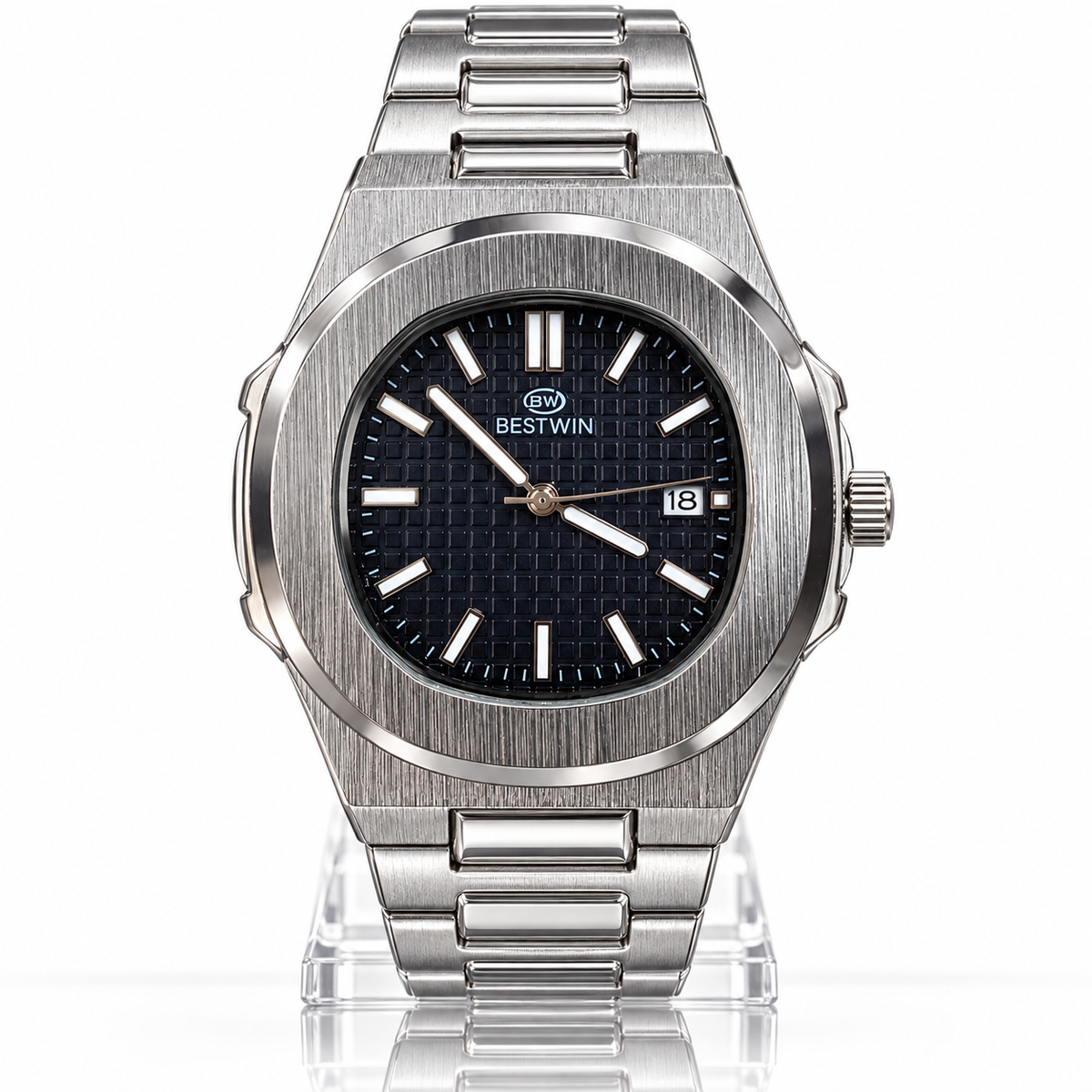 Jovera Joyce Élan Noir Architectural Timepiece