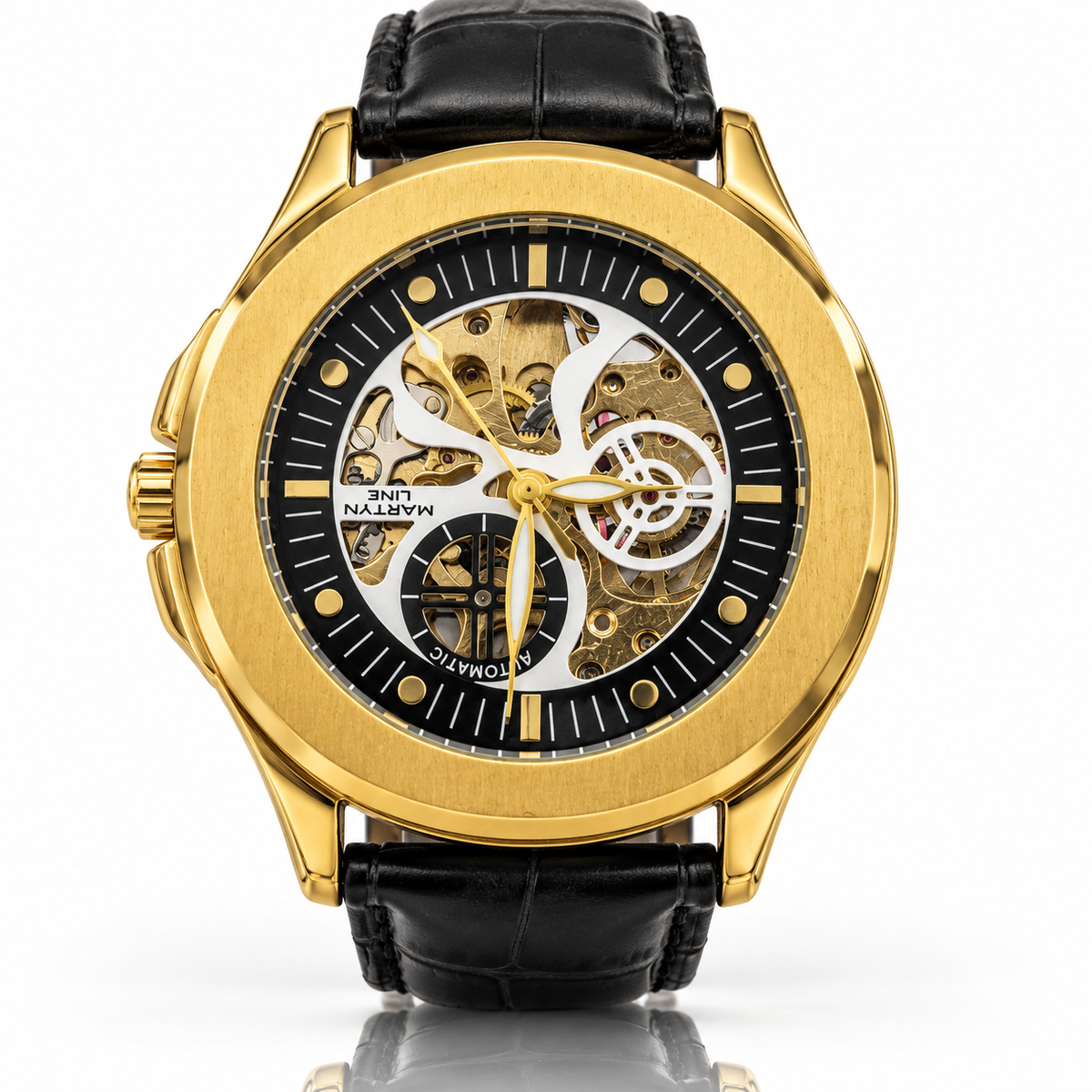 Jovera Joyce Aurelio Nocturne Skeleton Timepiece
