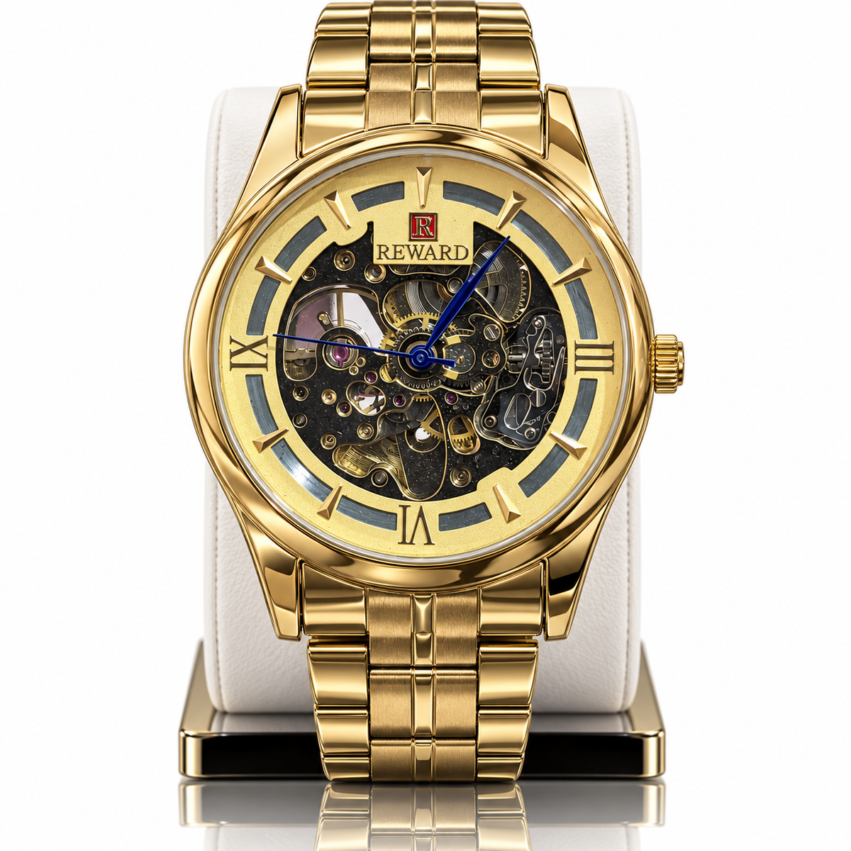 Jovera Joyce Auric Imperium Skeleton Timepiece
