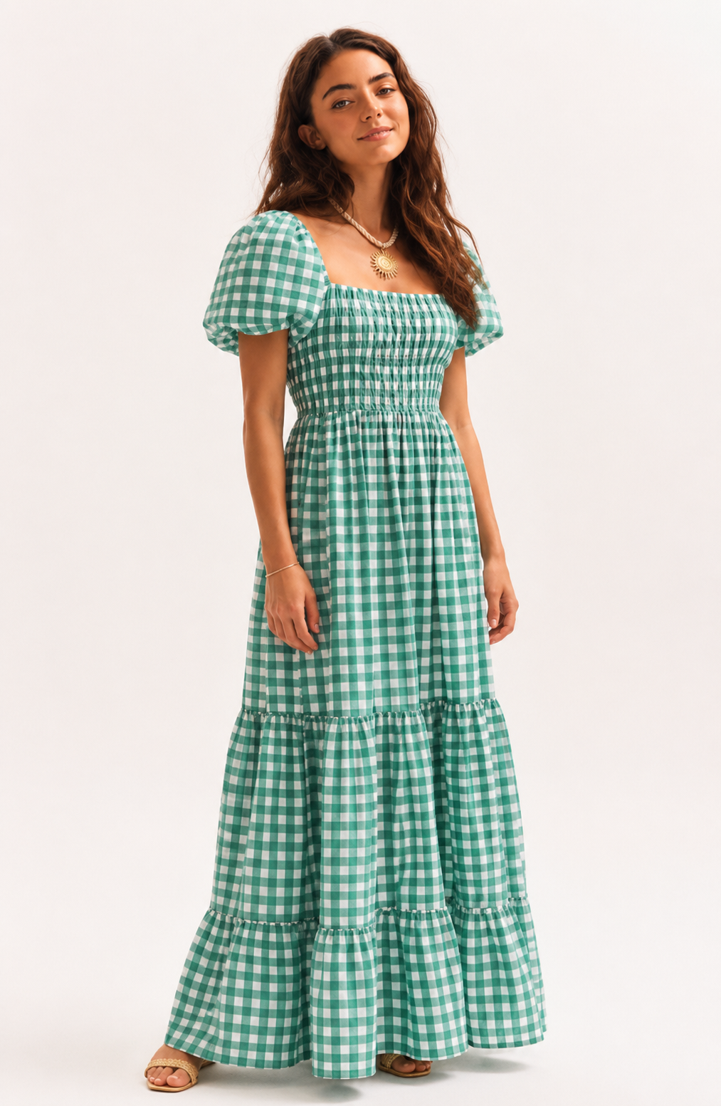 Jovera Joyce Amélie Gingham Élan Dress