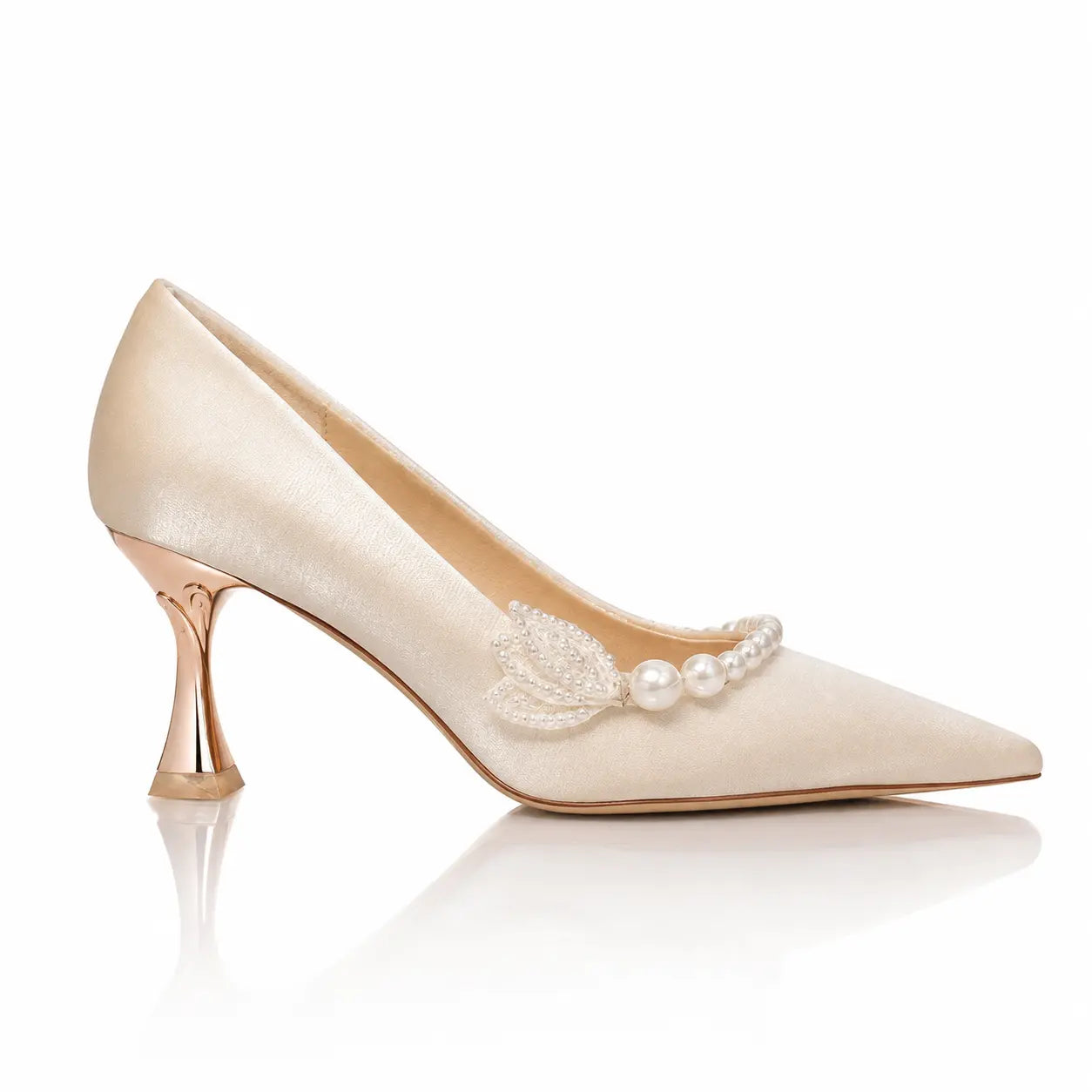 Xiuhmu Wedding Bridal Shoes, Banquet High Heels, 2025 New Style Elegant Versatile Wedding Shoes For Women Jovera Joyce
