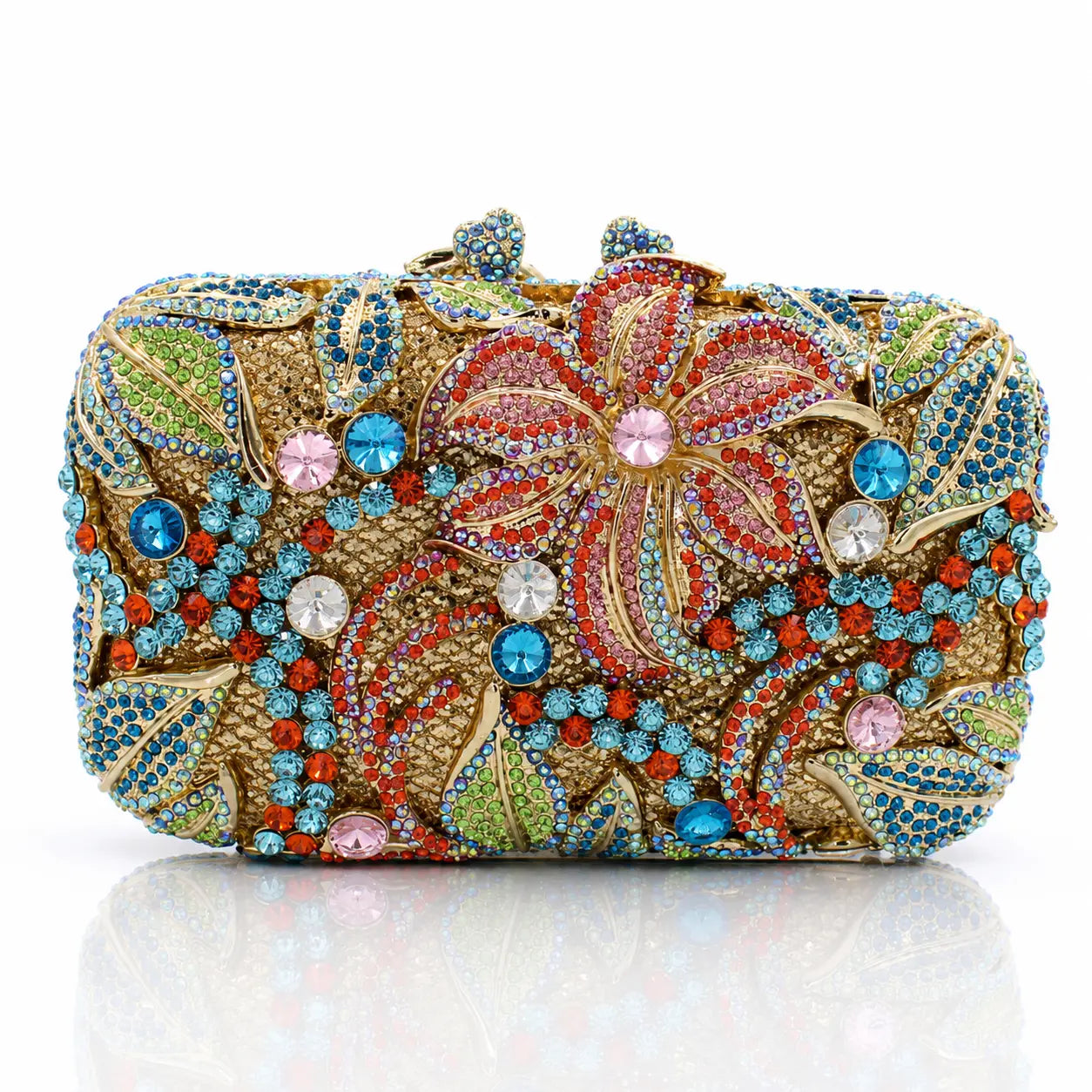 Bloom Jewel Garden Clutch Jovera Joyce